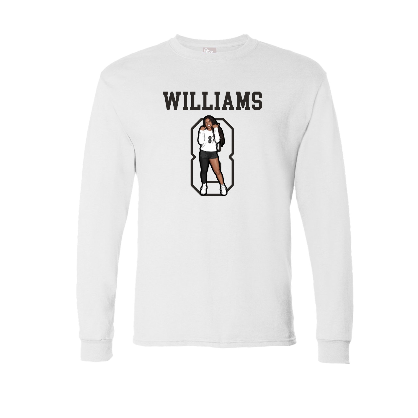 Long Sleeve Tee — Shirsey in White