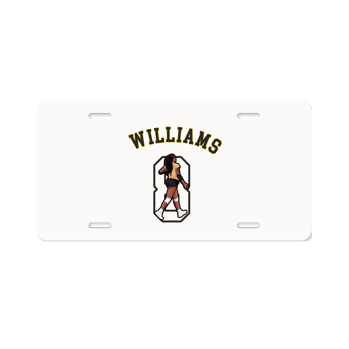 License Plate — Shirsey Arch in Classic