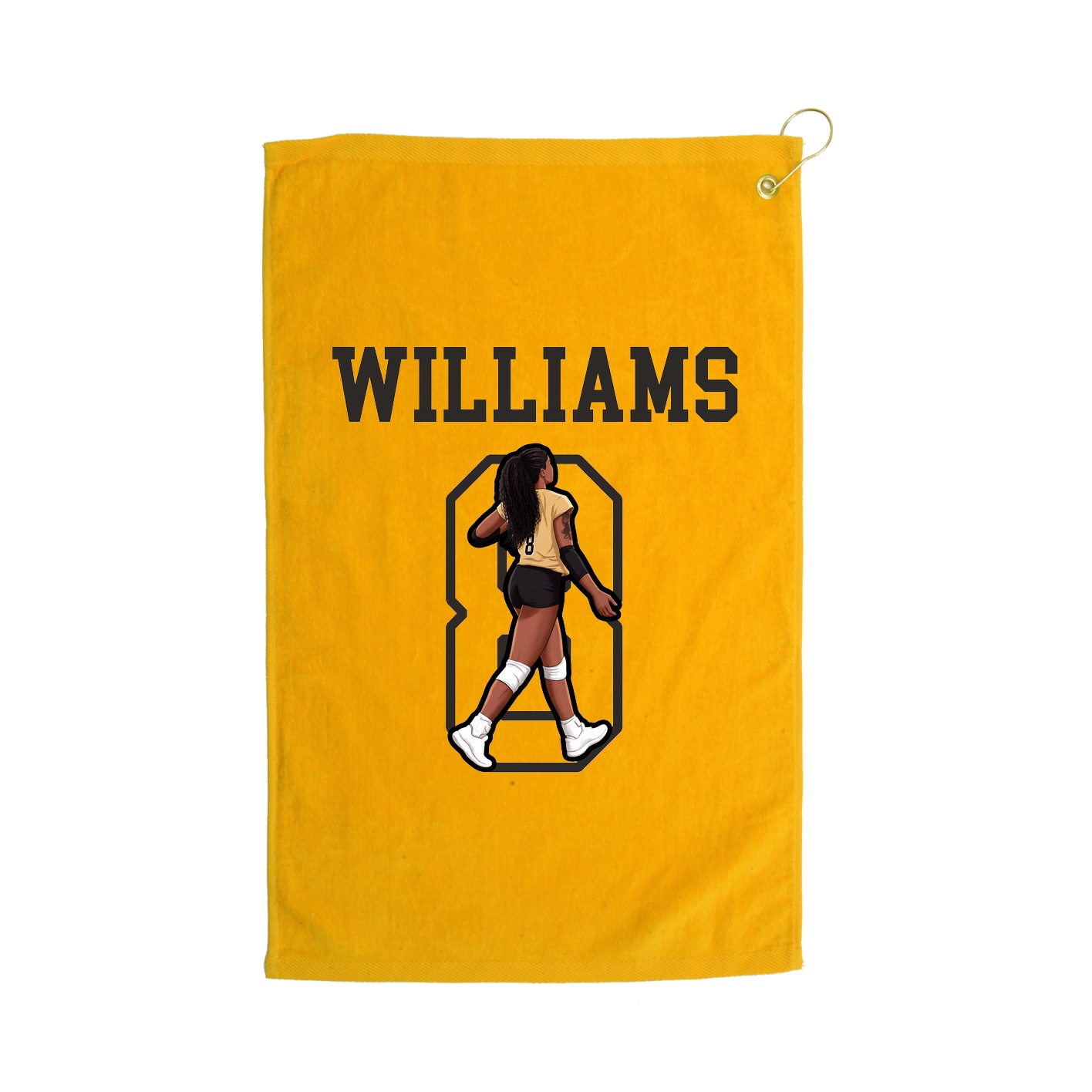 Golf Towel — Shirsey in Gold
