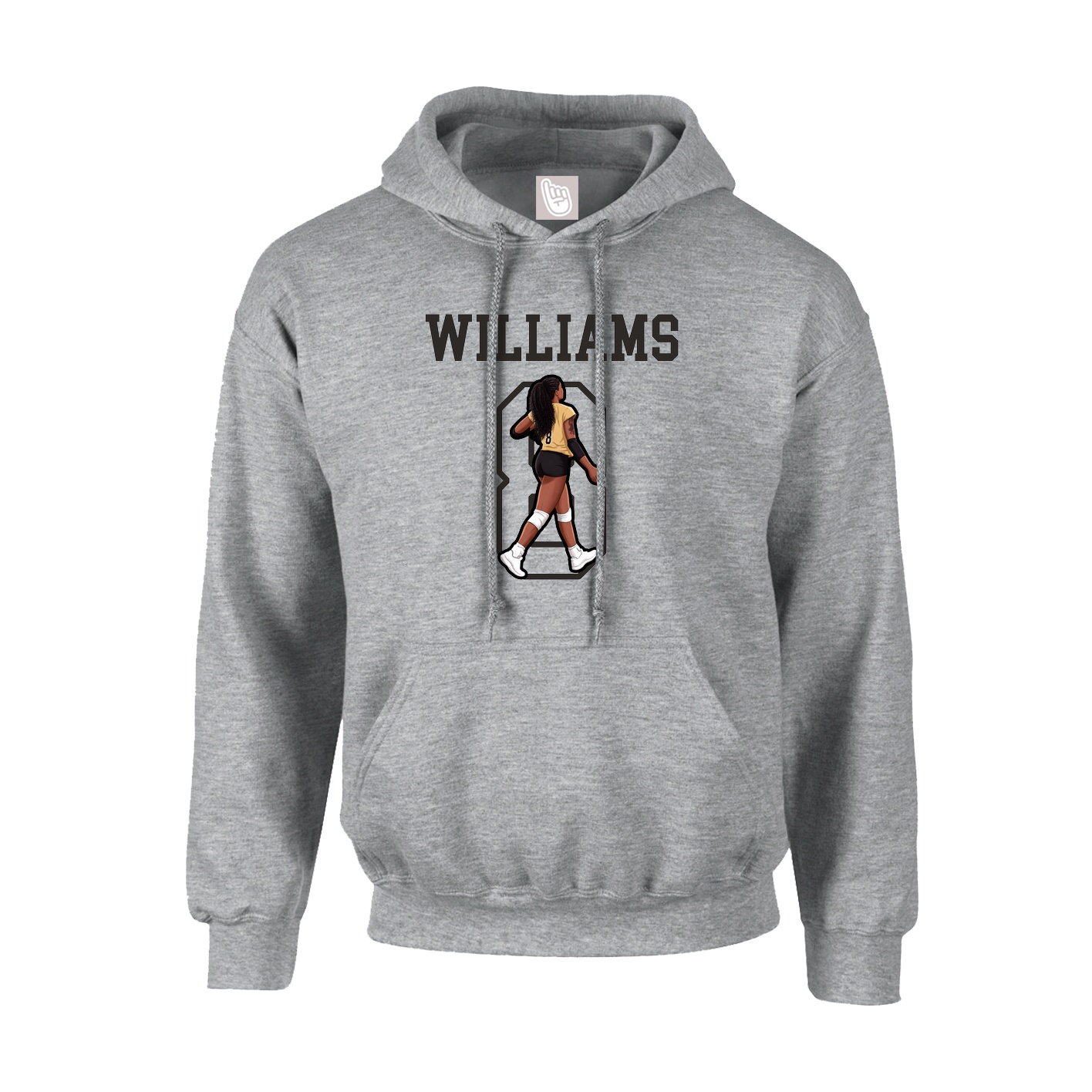 Hoodie — Shirsey in Grey
