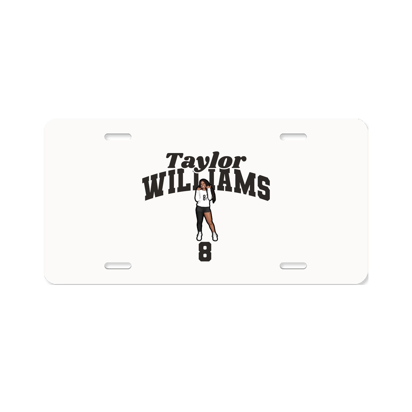 License Plate — Signature Arch in Classic