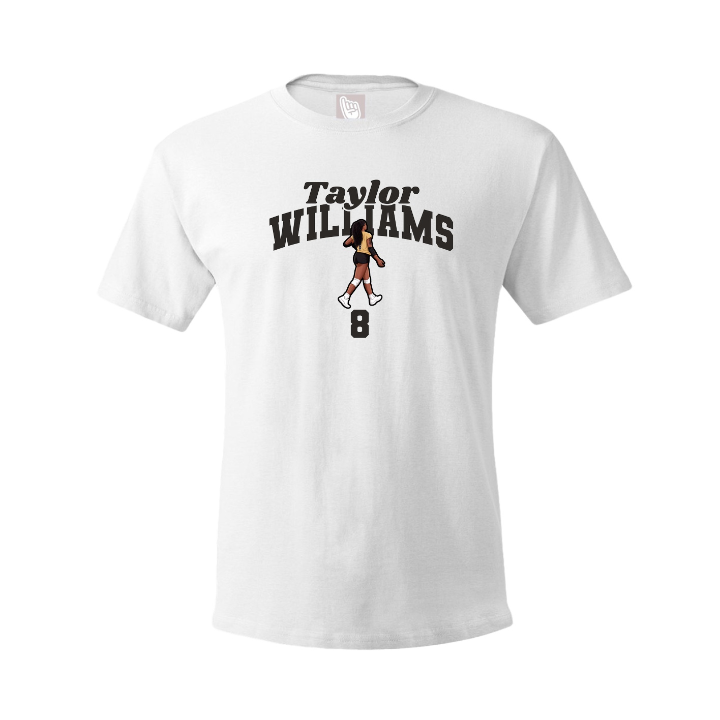 Youth Tee — Signature Arch in White