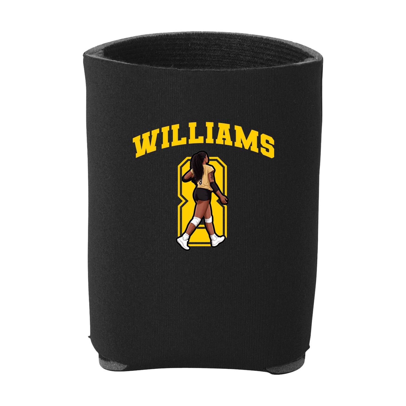 Can Holder — Number in Black
