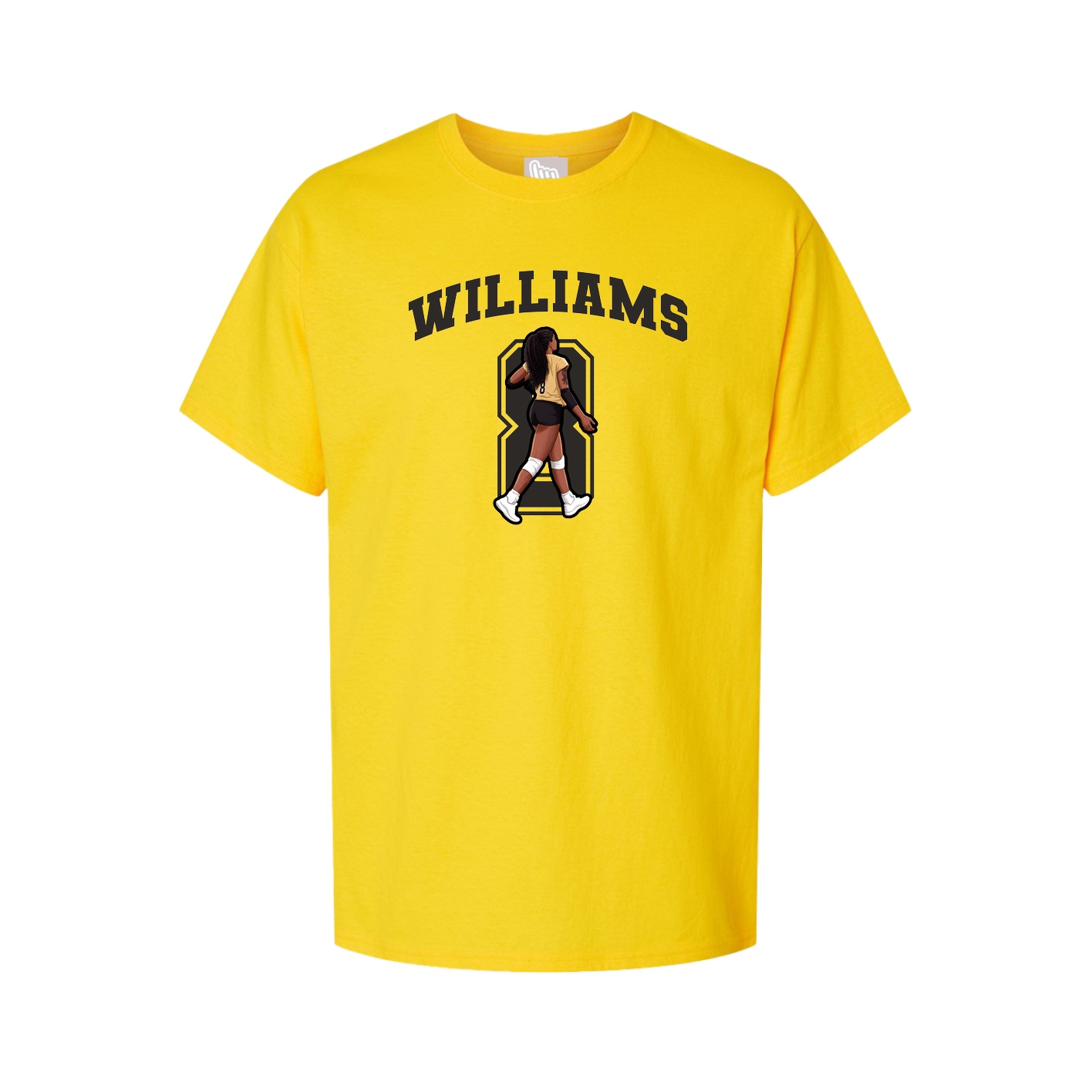 Tee — Number in Gold