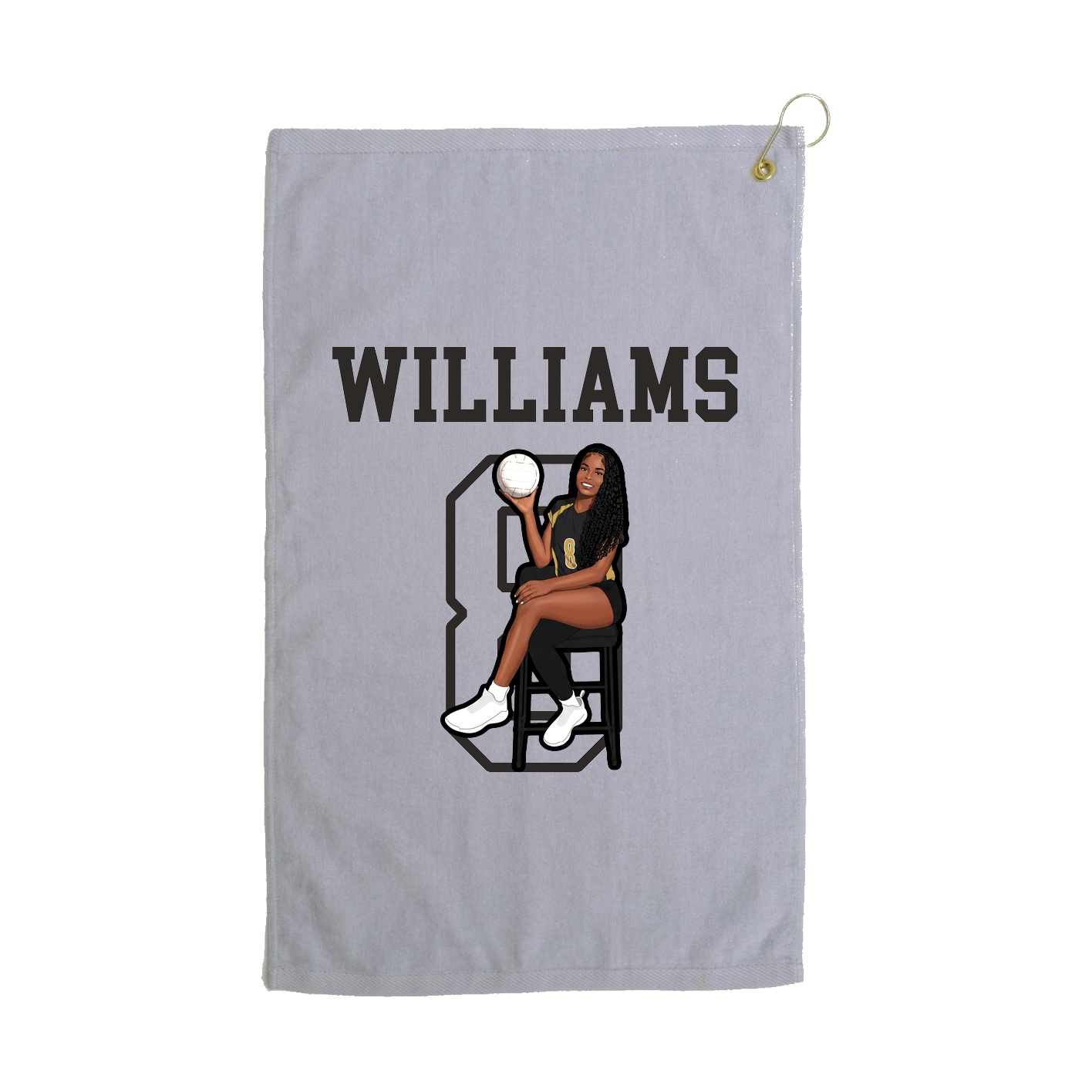 Golf Towel — Shirsey in Grey