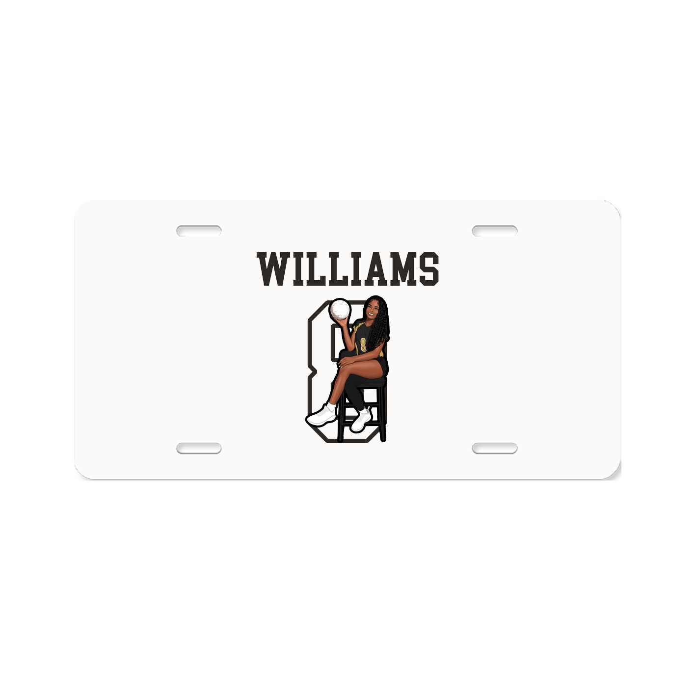 License Plate — Shirsey in Classic