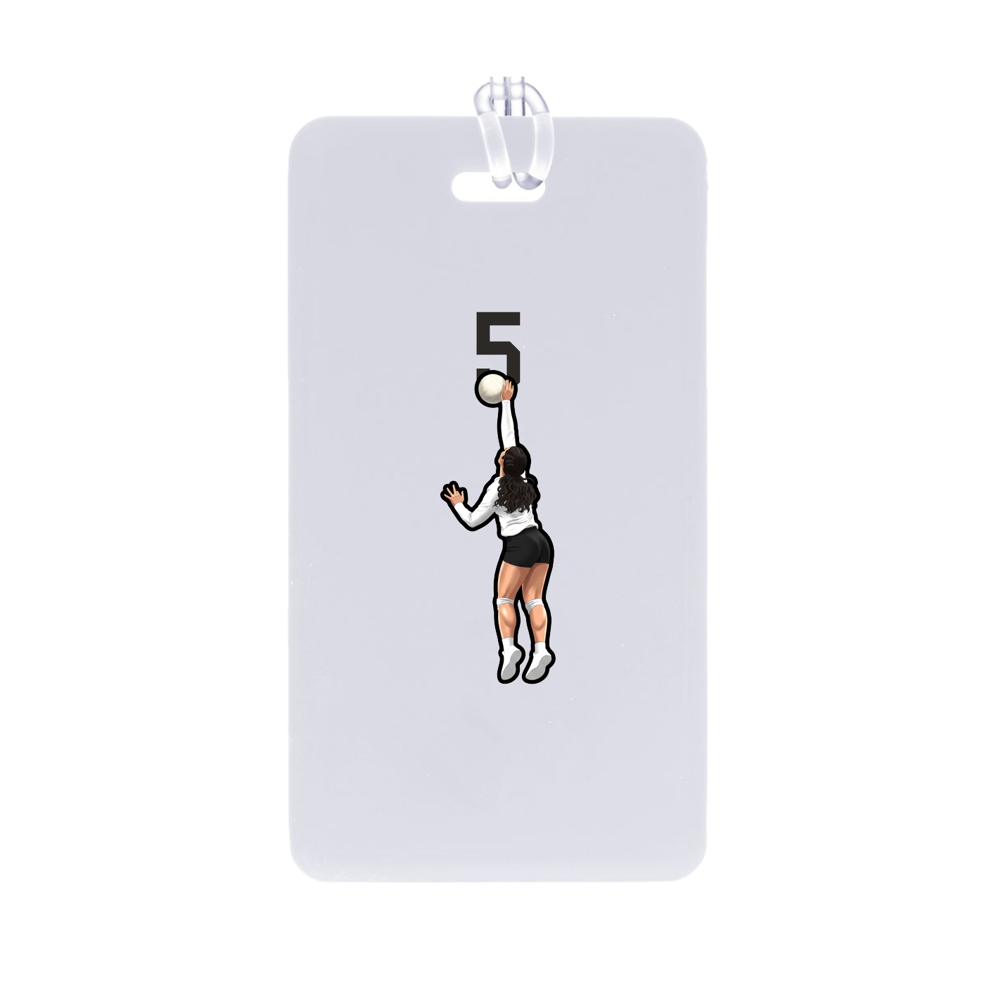 Bag Tag — Number Top in Classic