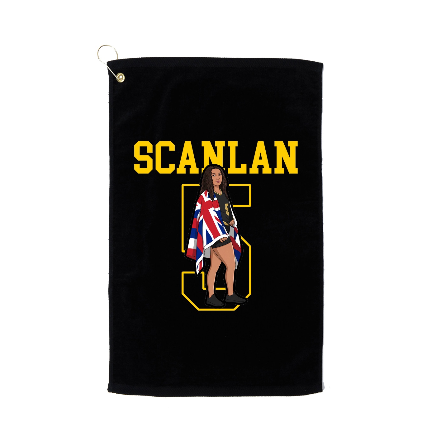 Golf Towel — Shirsey in Black