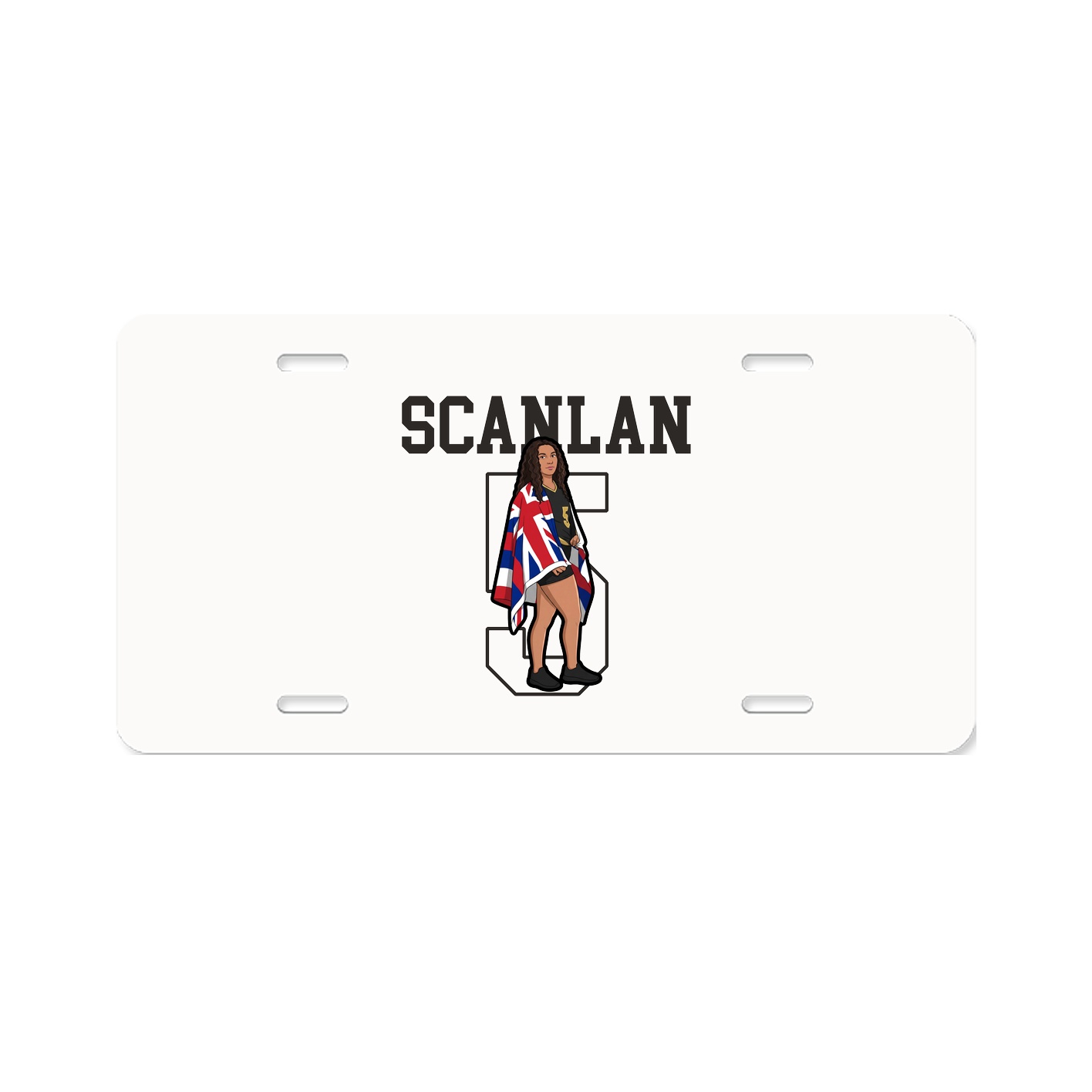 License Plate — Shirsey in Classic