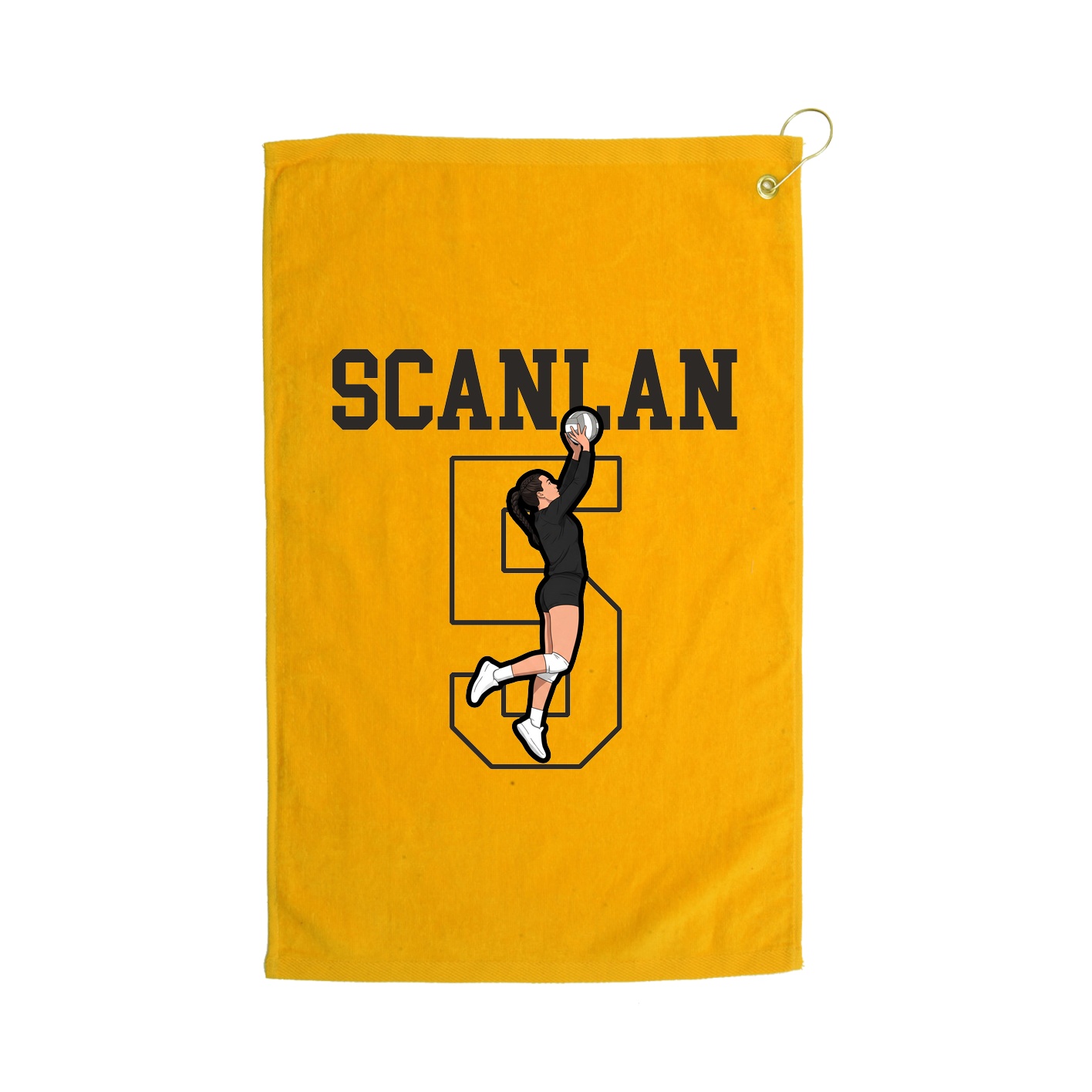 Golf Towel — Shirsey in Gold