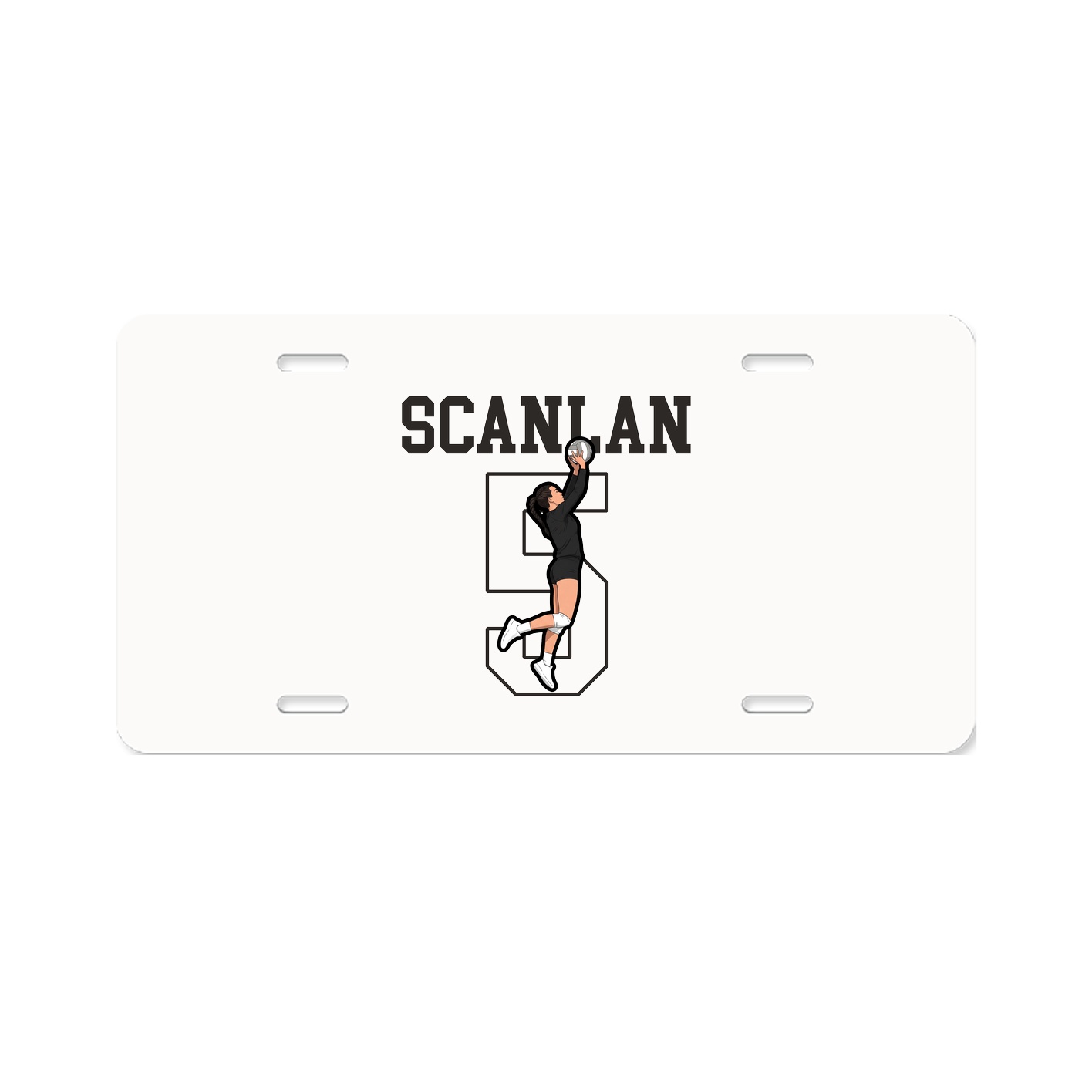 License Plate — Shirsey in Classic