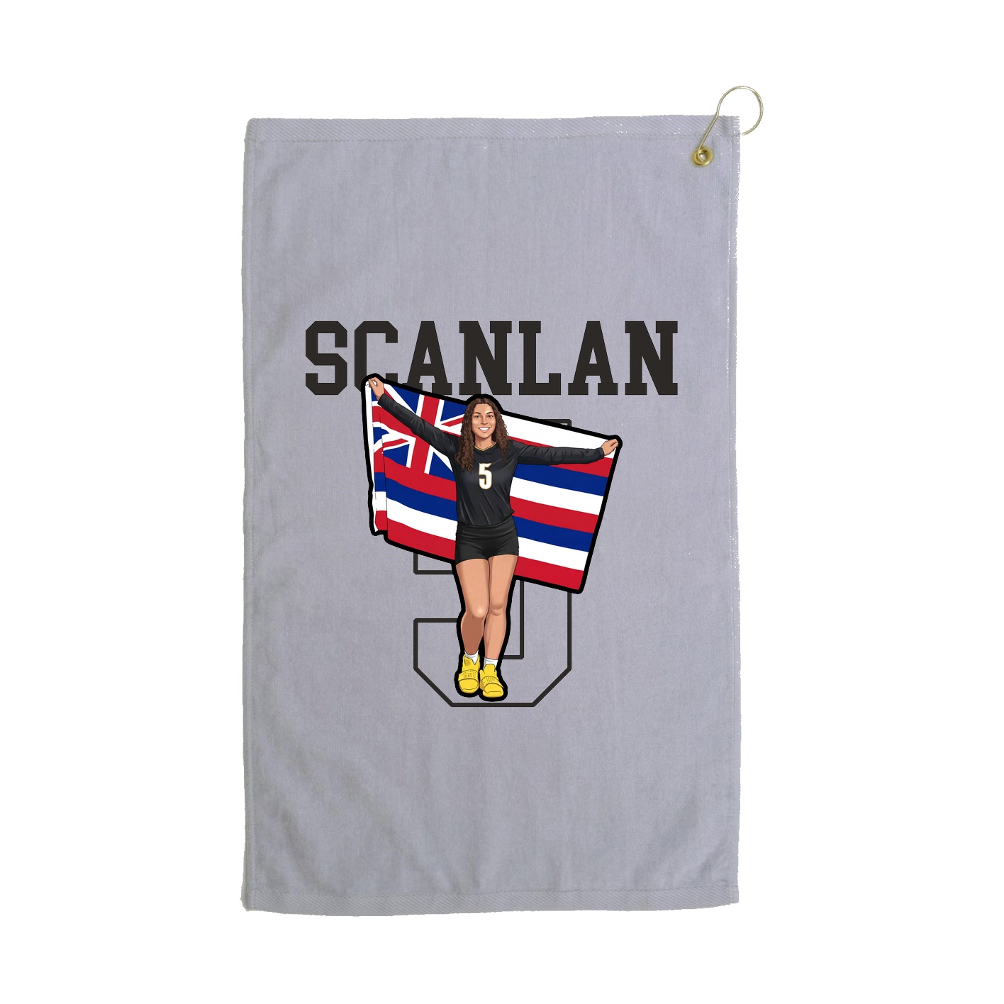 Golf Towel — Shirsey in Grey