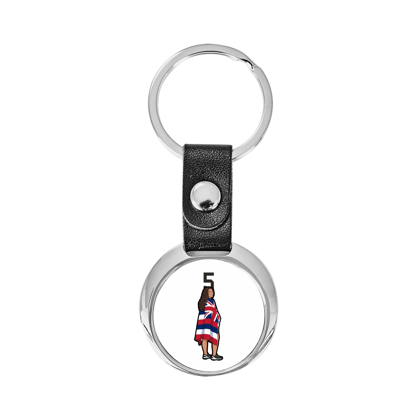 Key Chain — Number Top in Classic