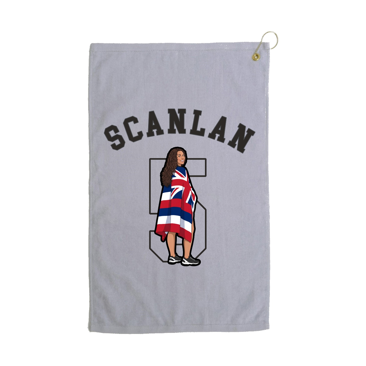 Golf Towel — Shirsey Arch in Grey