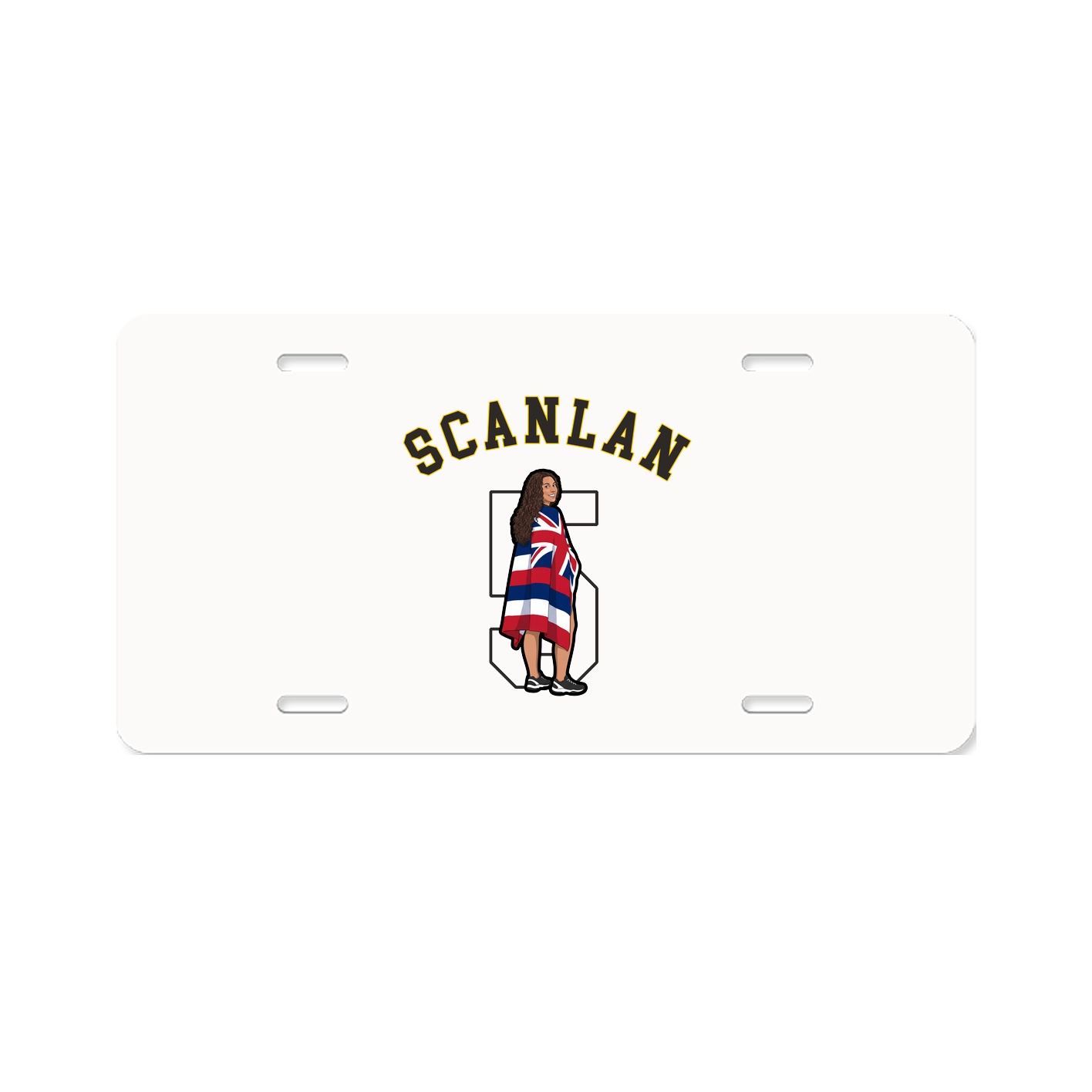 License Plate — Shirsey Arch in Classic