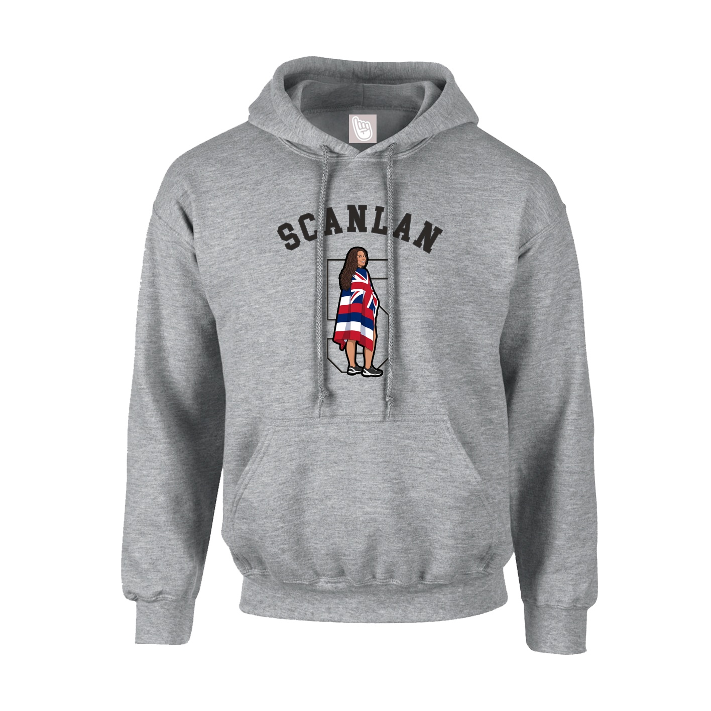 Youth Hoodie — Shirsey Arch in Grey