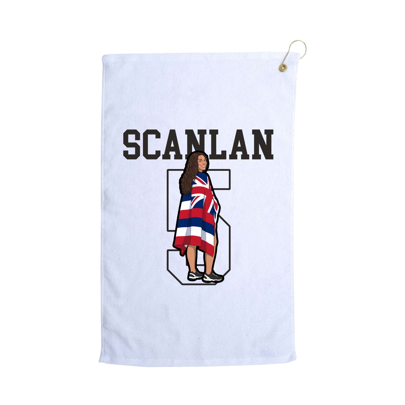 Golf Towel — Shirsey in White