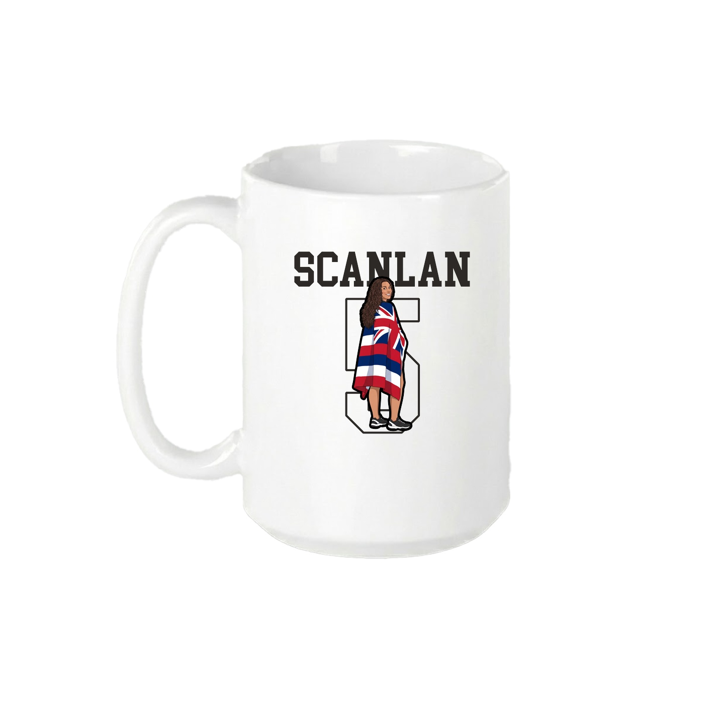 15oz Coffee Mug — Shirsey in White