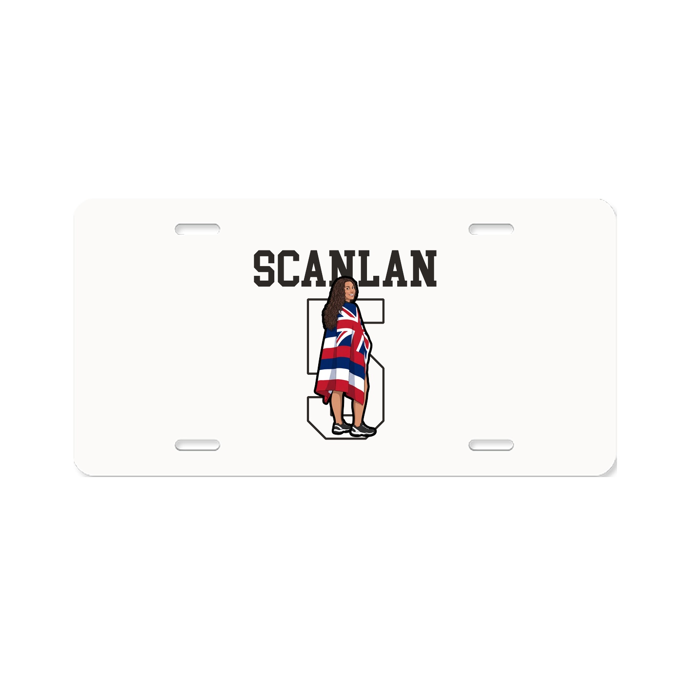 License Plate — Shirsey in Classic