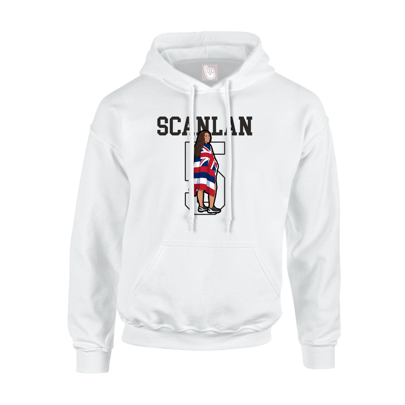 Youth Hoodie — Shirsey in White