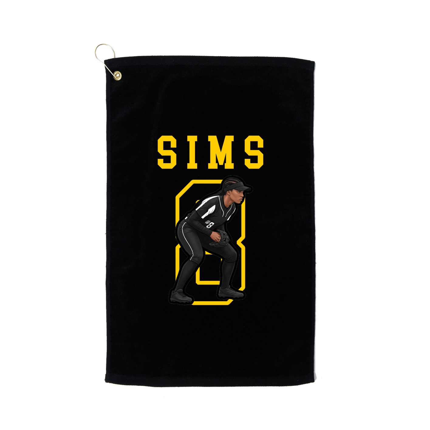 Golf Towel — Shirsey in Black