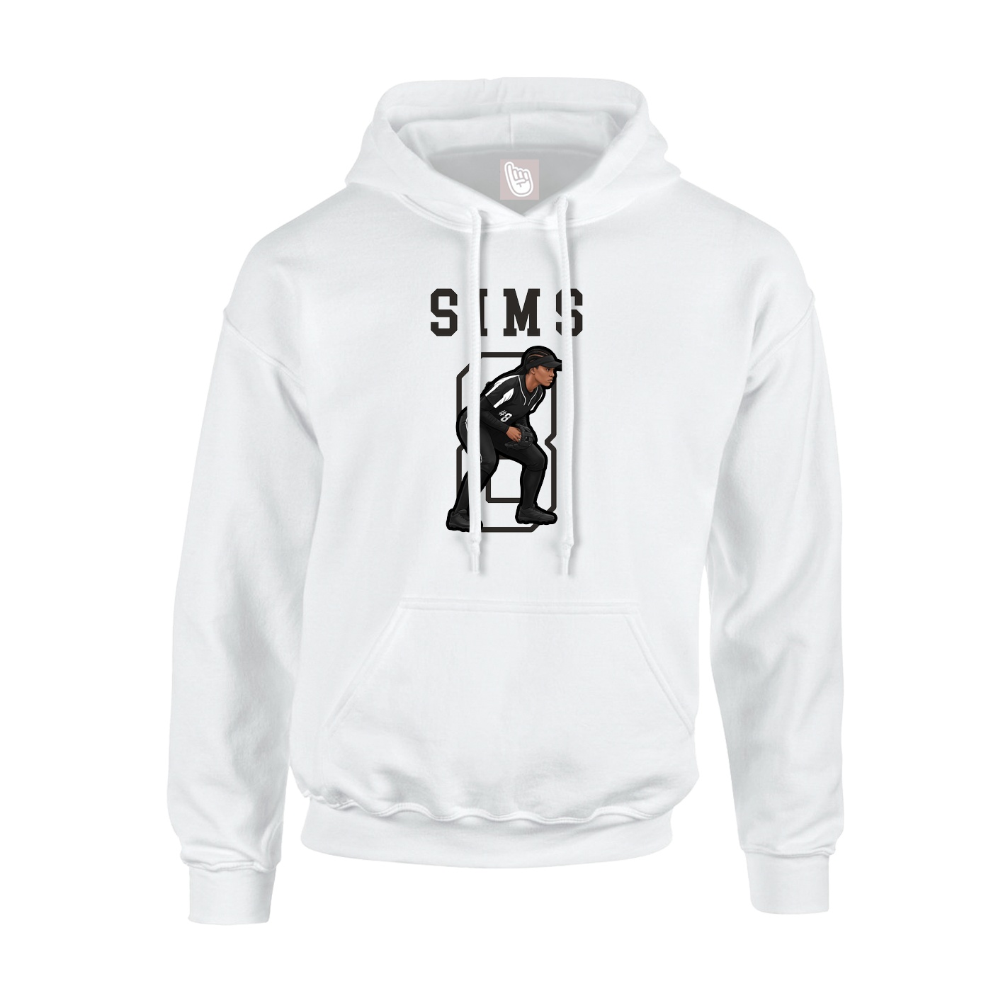 Youth Hoodie — Shirsey in White