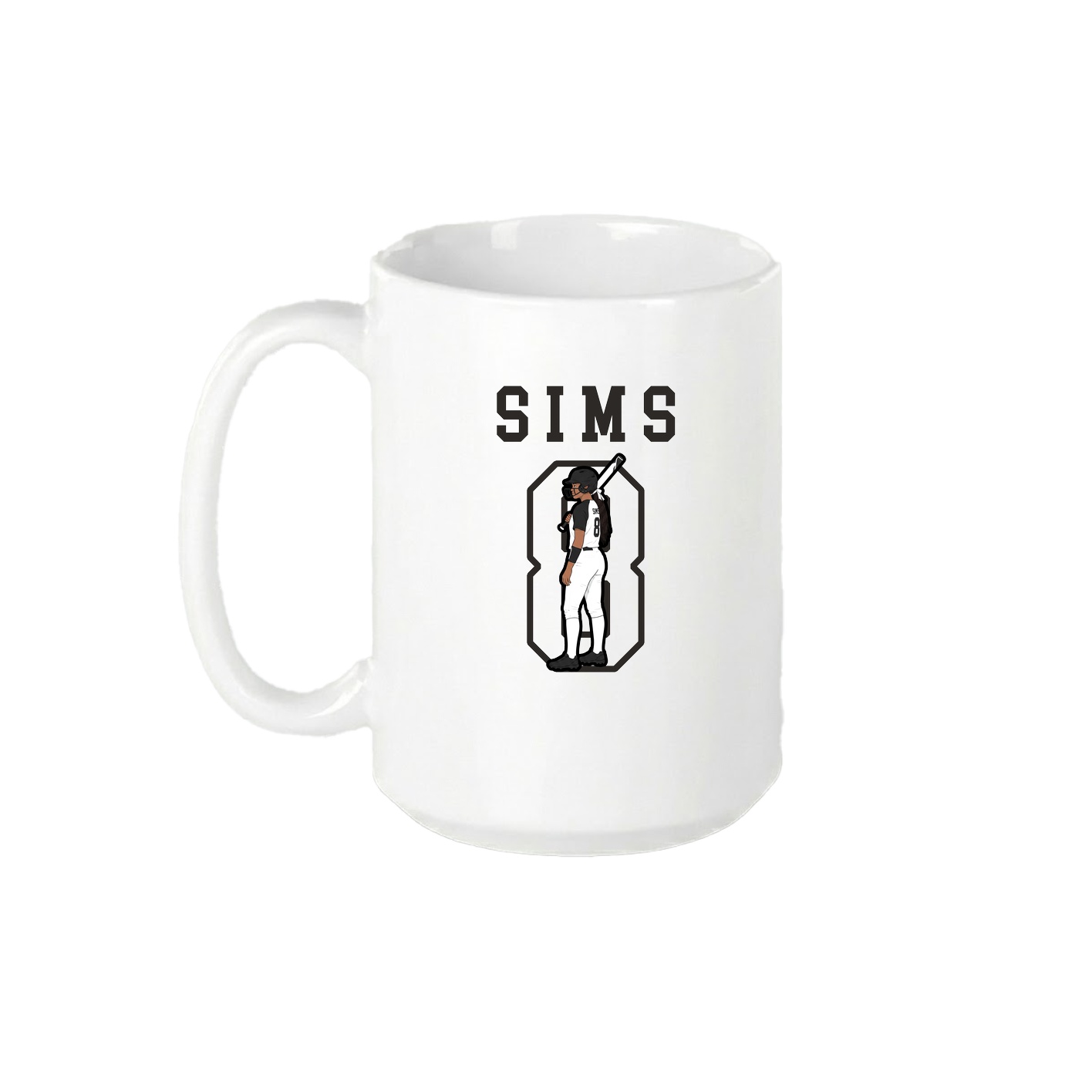 15oz Coffee Mug — Shirsey in White