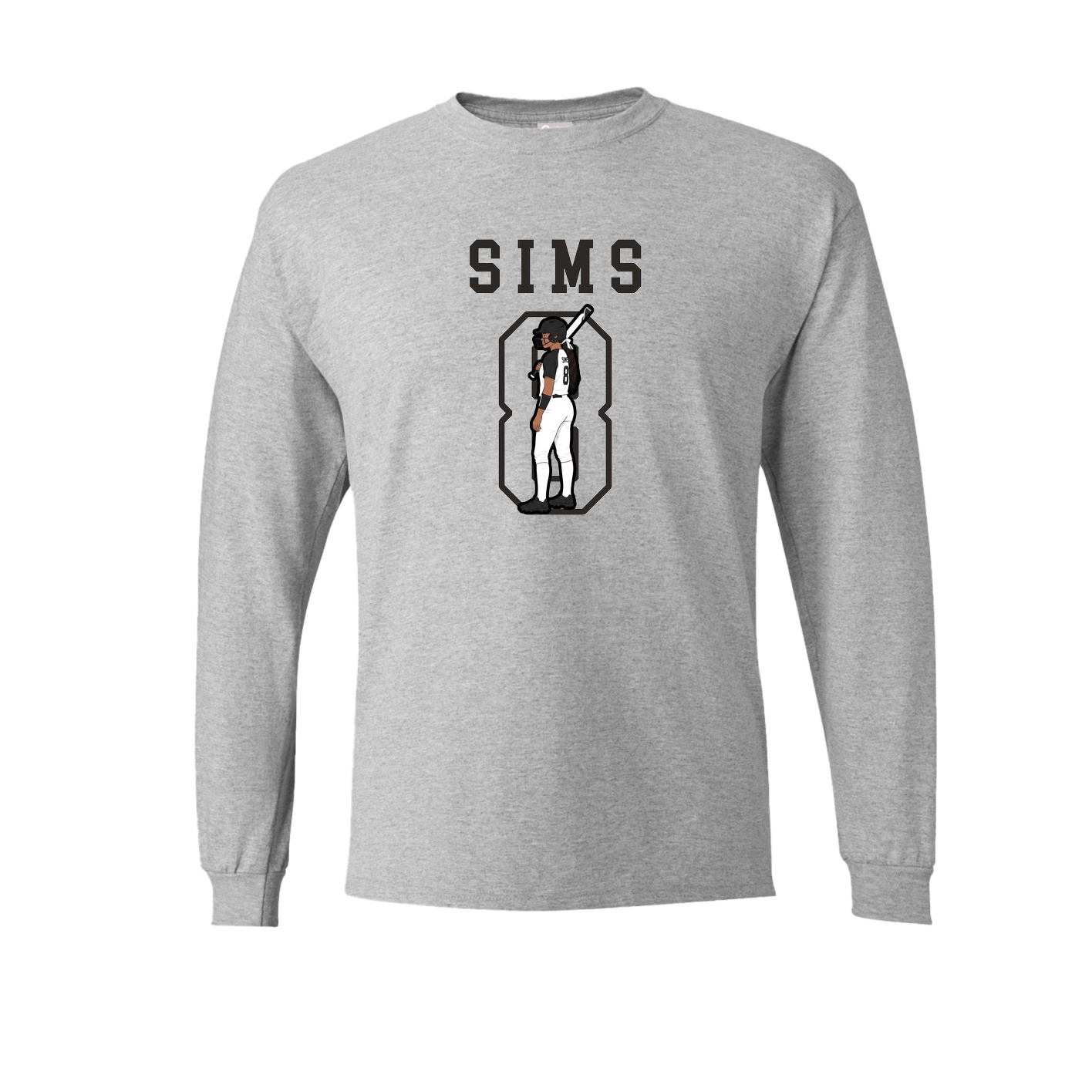 Long Sleeve Tee — Shirsey in Grey