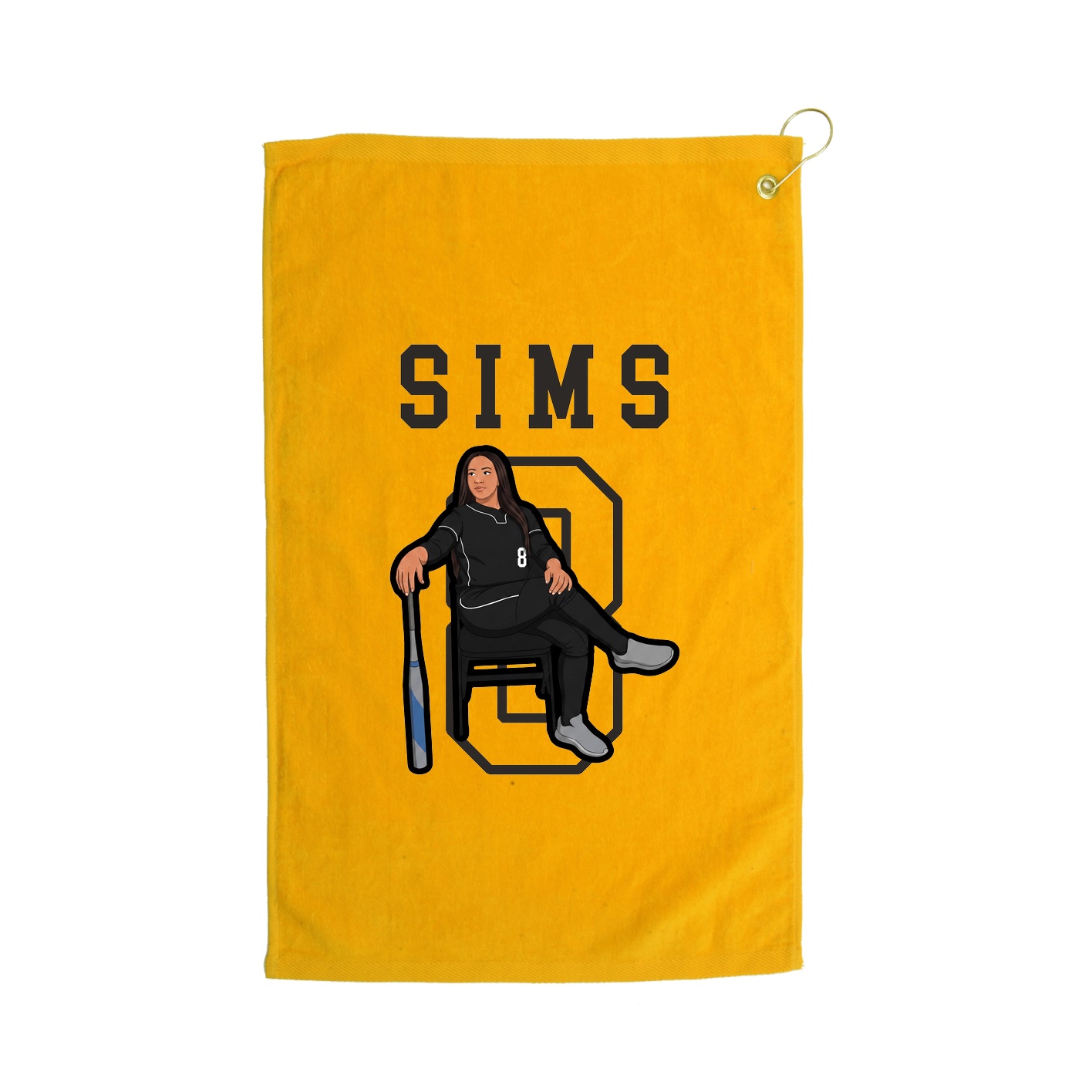 Golf Towel — Shirsey in Gold