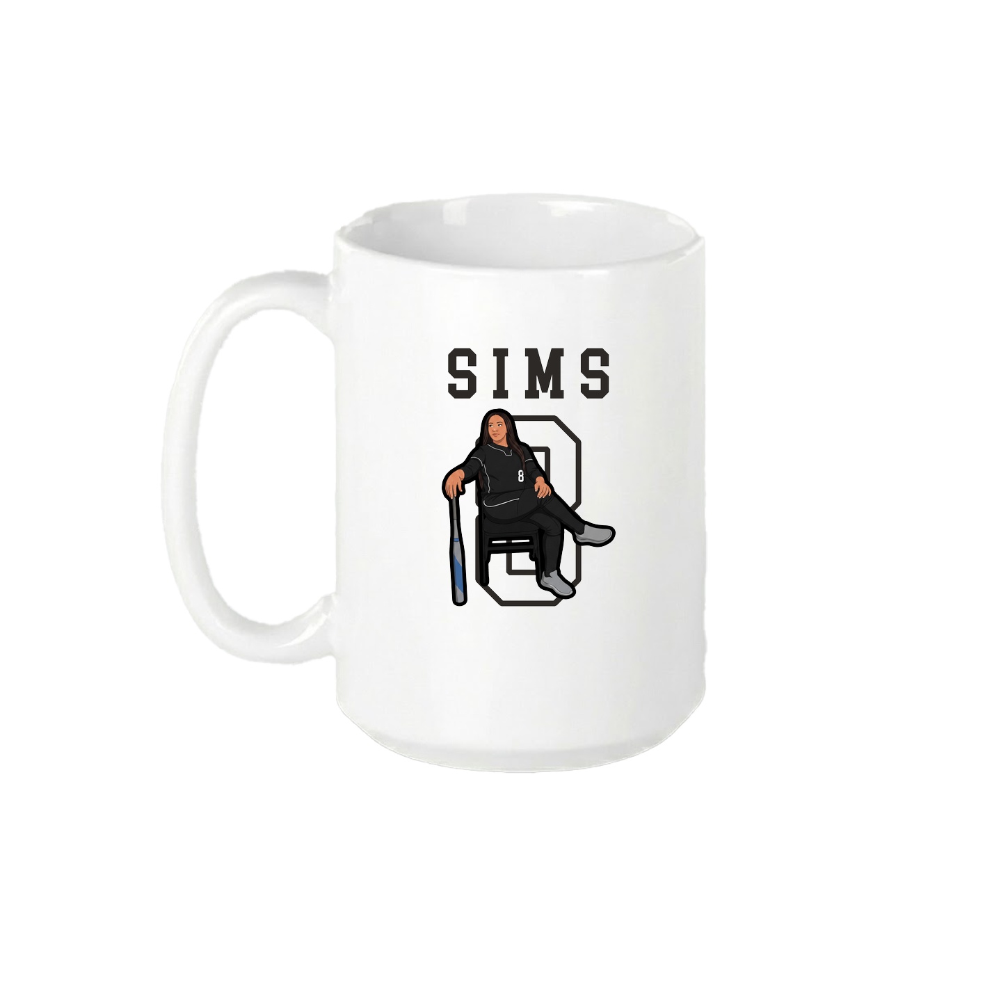15oz Coffee Mug — Shirsey in White