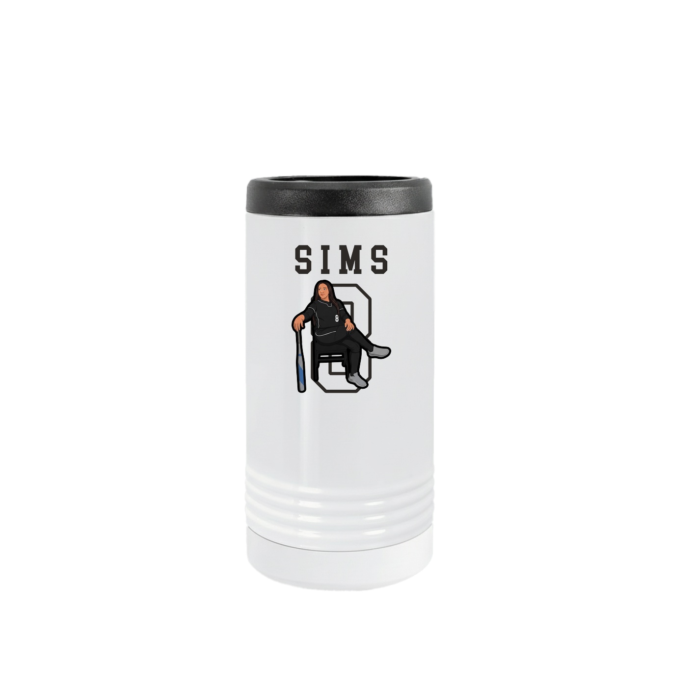 Slim Beverage Holder — Shirsey in White