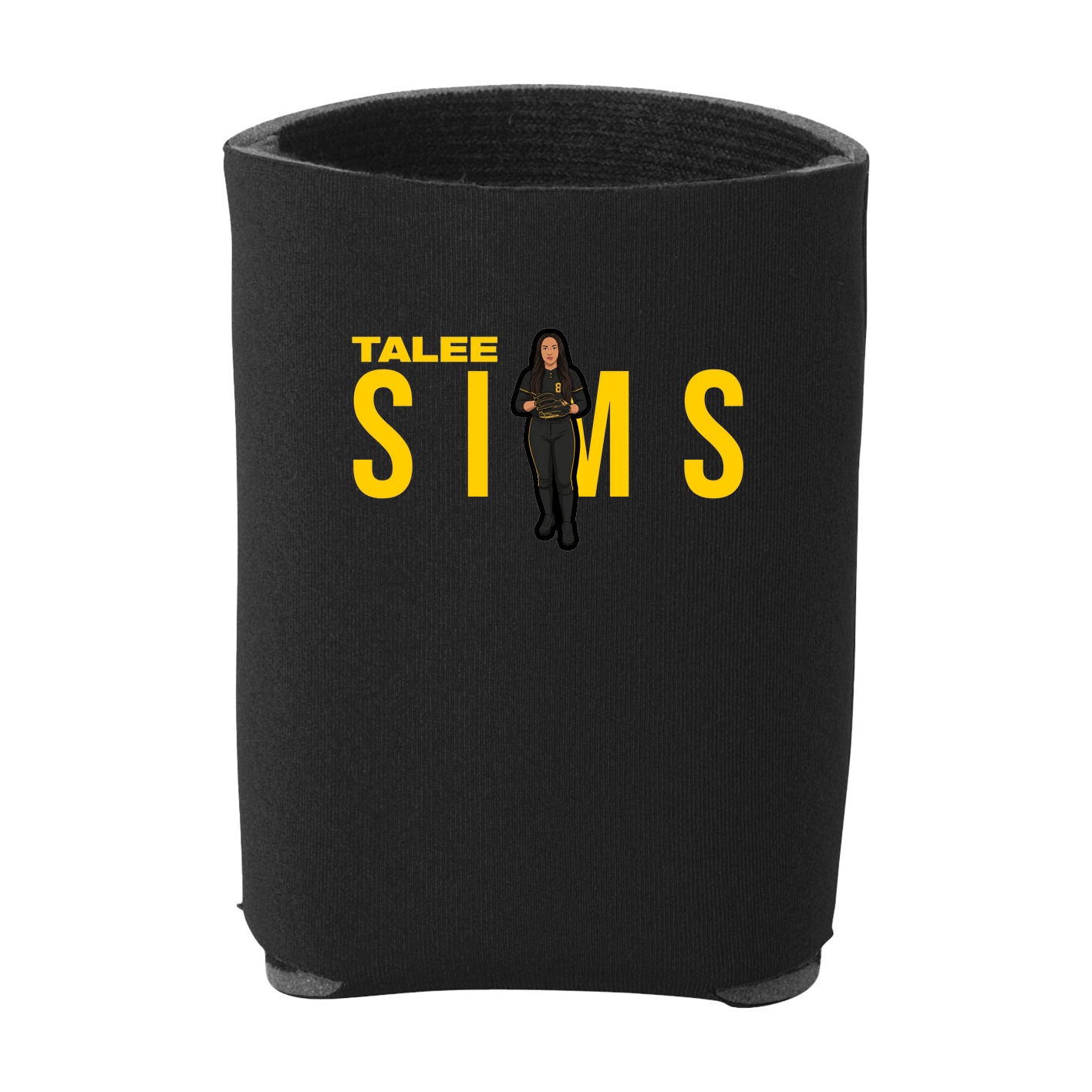 Can Holder — Player Name in Black