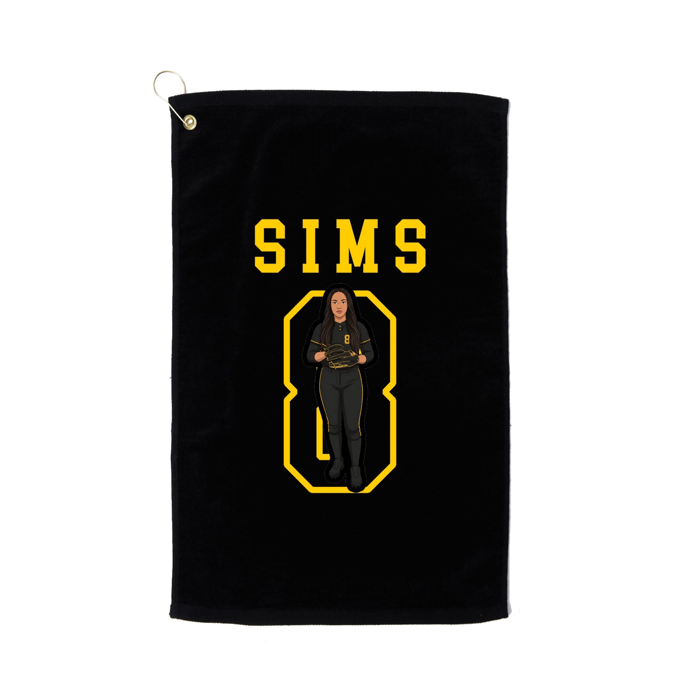Golf Towel — Shirsey in Black