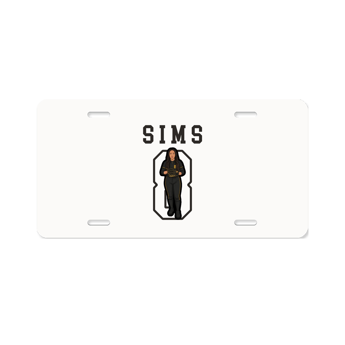 License Plate — Shirsey in Classic