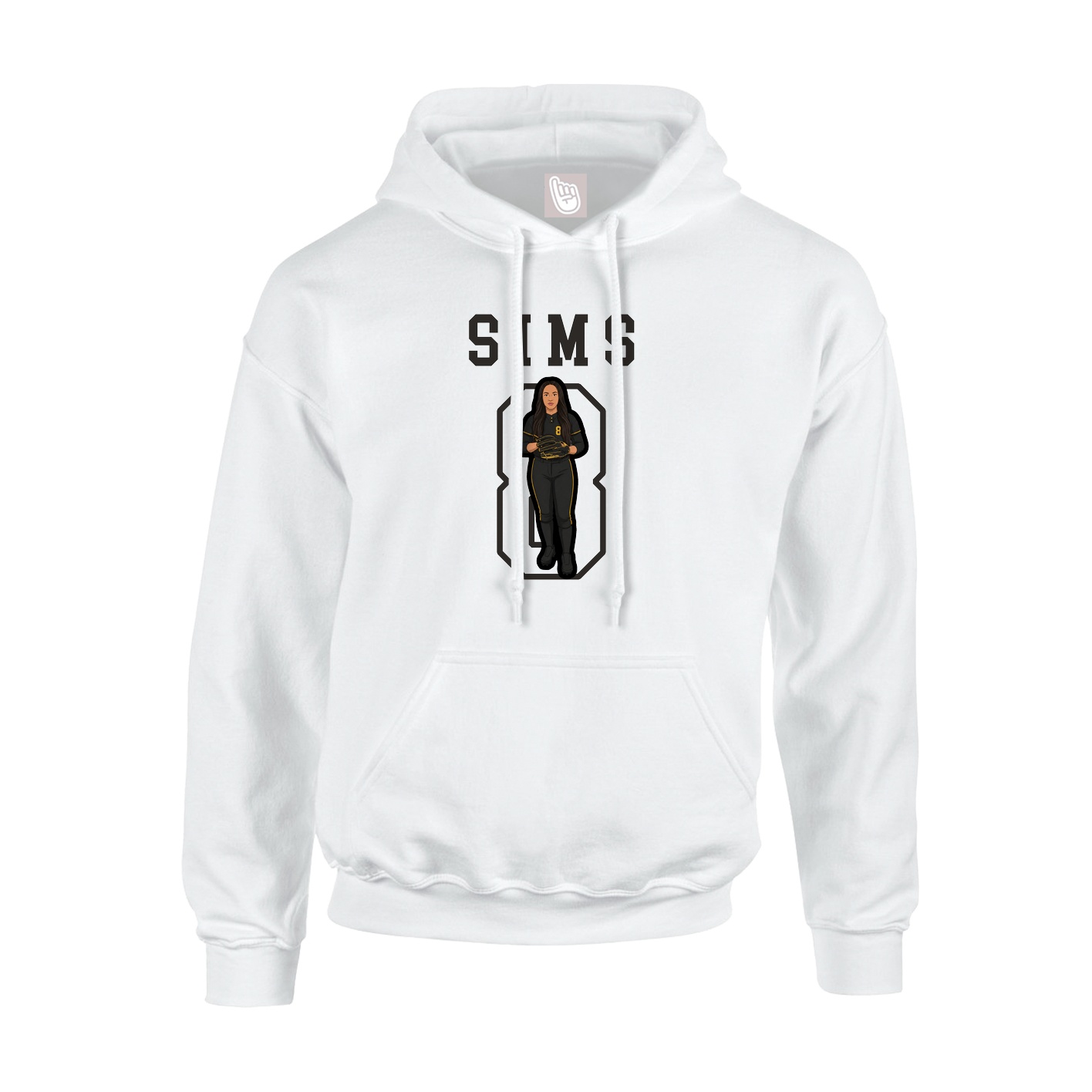 Youth Hoodie — Shirsey in White