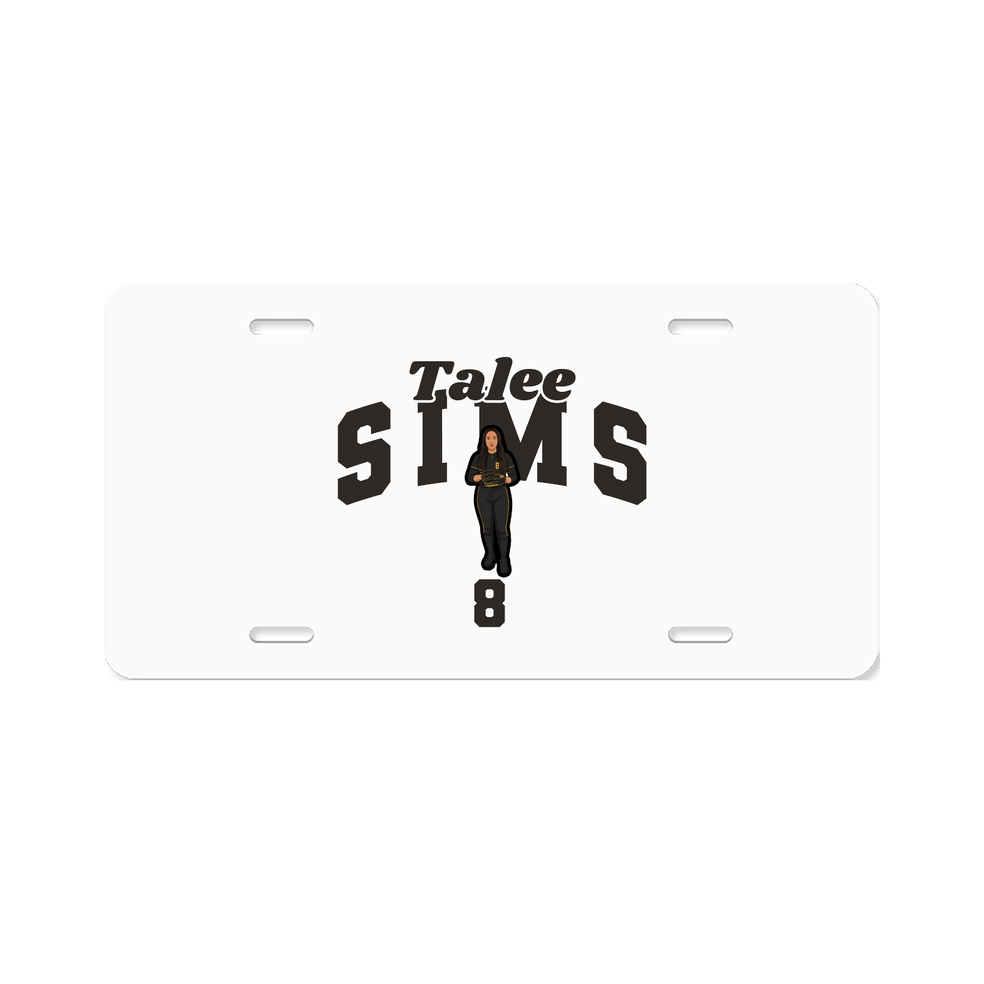 License Plate — Signature Arch in Classic