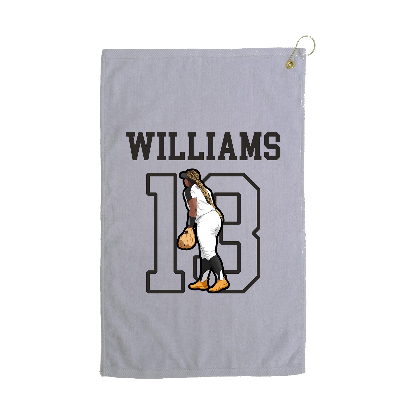 Golf Towel — Shirsey in Grey