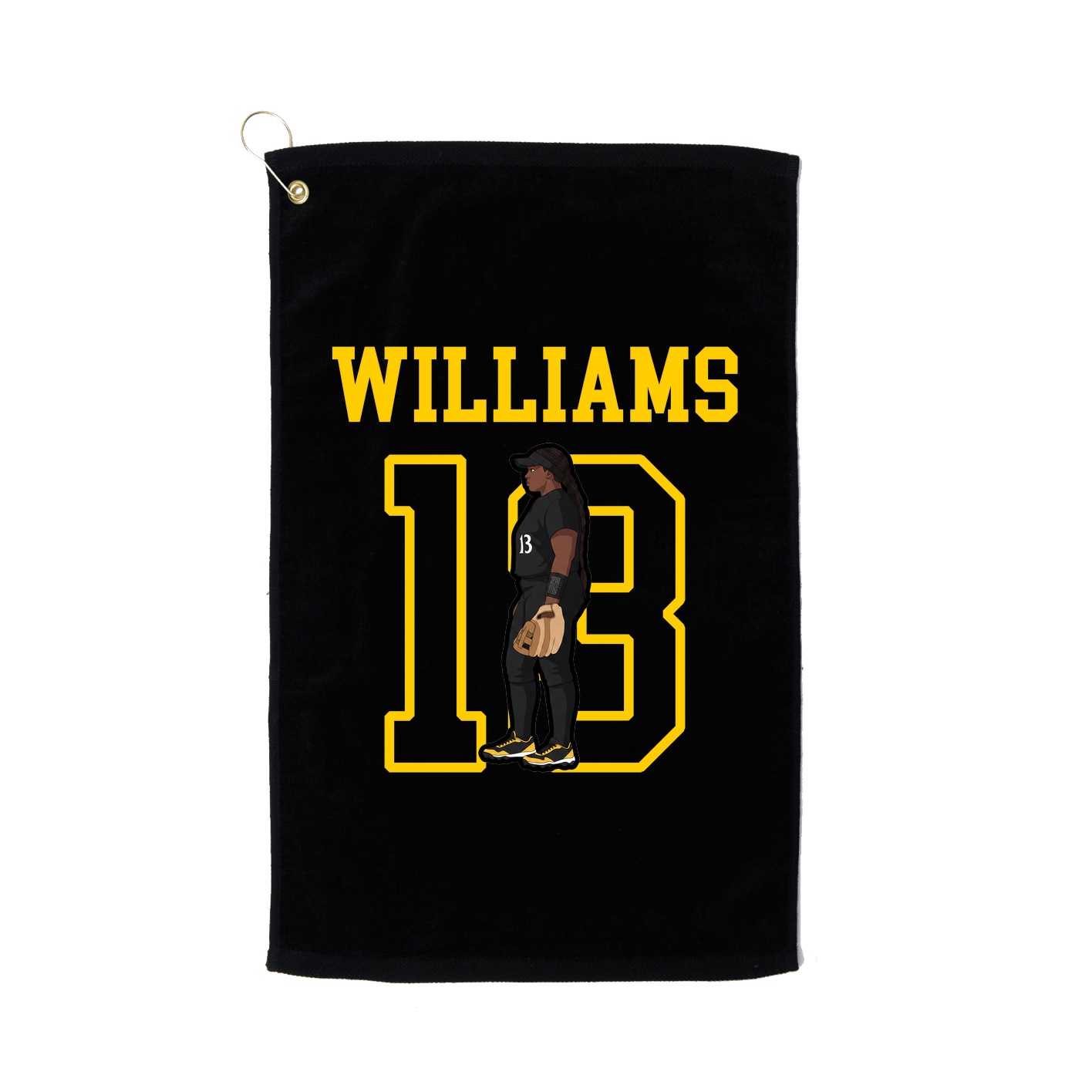 Golf Towel — Shirsey in Black