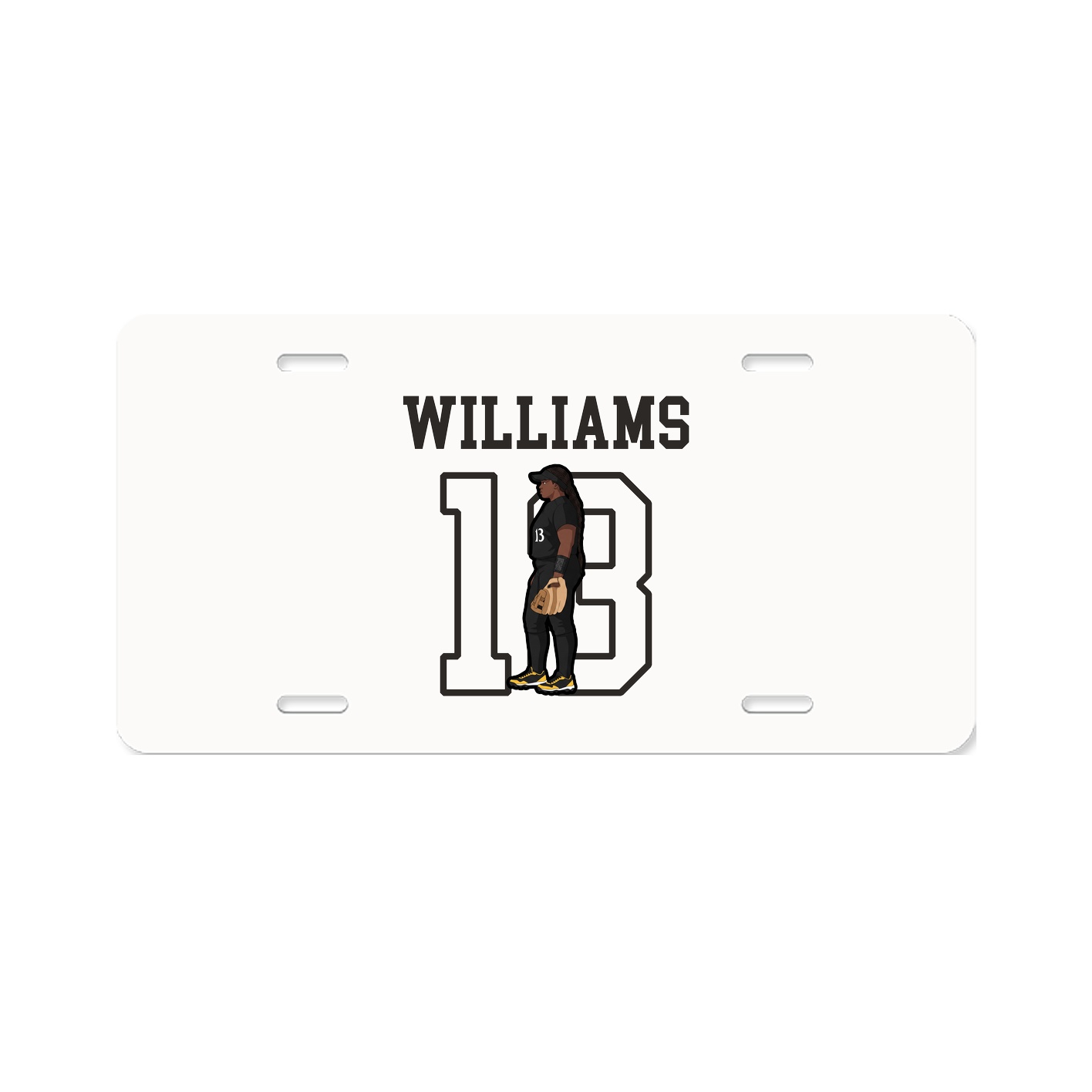 License Plate — Shirsey in Classic