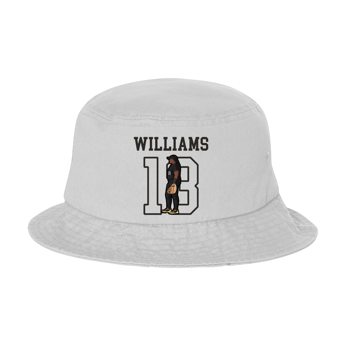 Bucket Cap — Shirsey in White