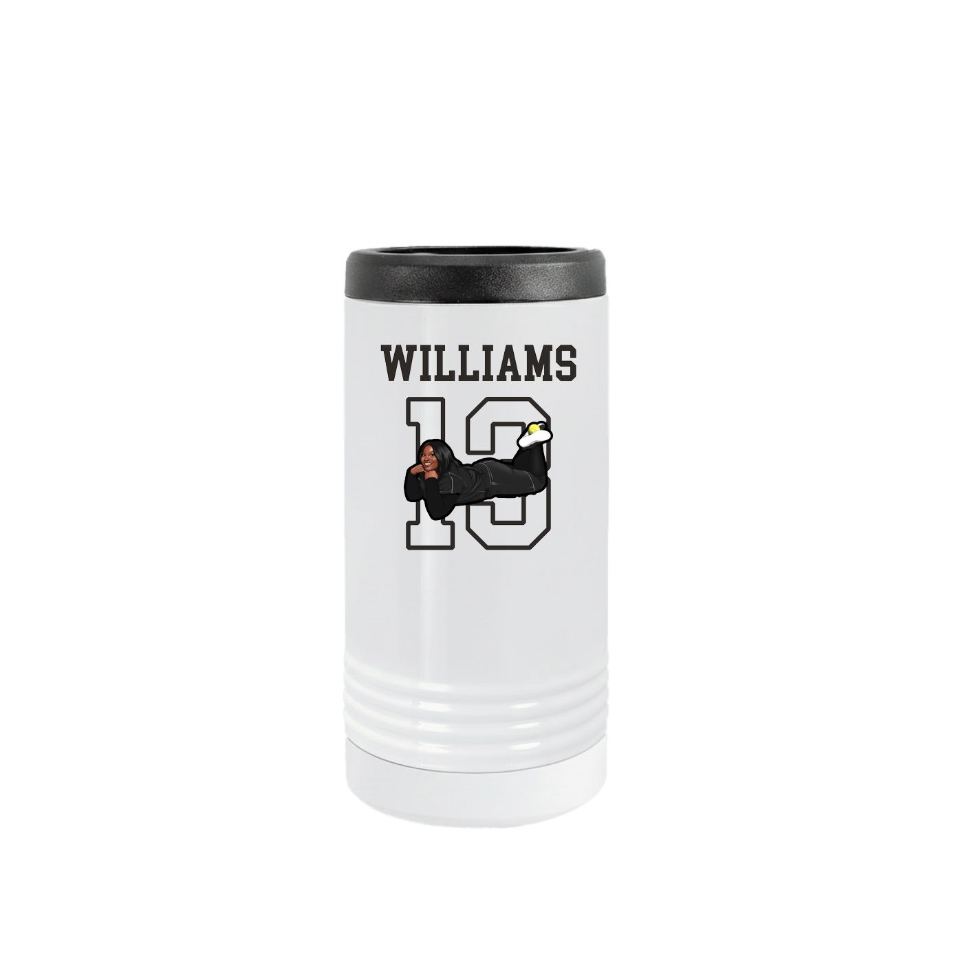 Slim Beverage Holder — Shirsey in White