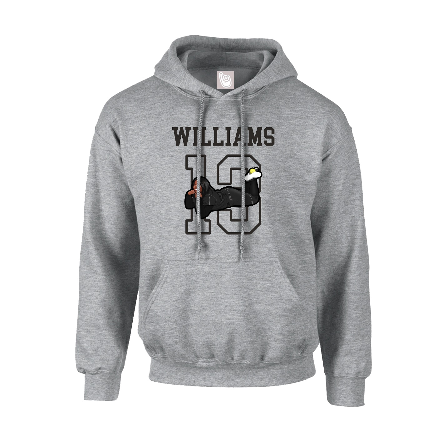 Hoodie — Shirsey in Grey