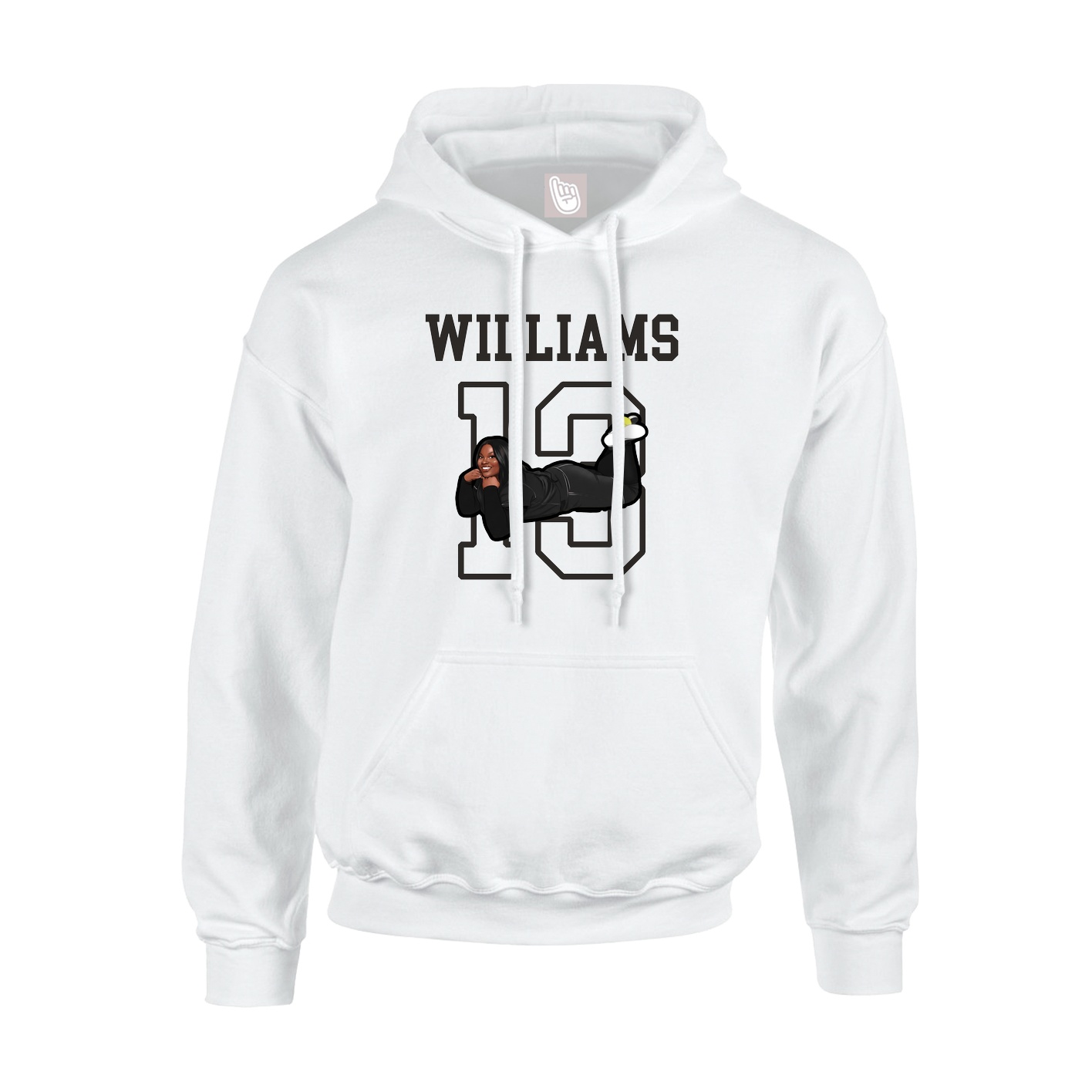 Youth Hoodie — Shirsey in White