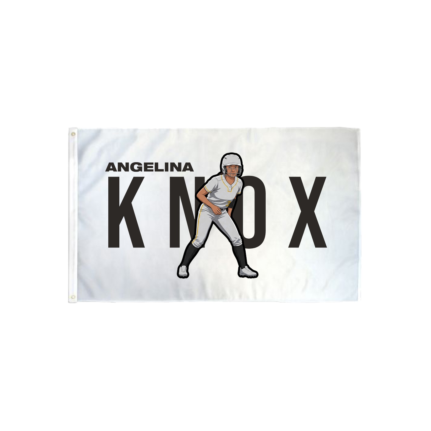 3x5 Flag — Player Name in Classic