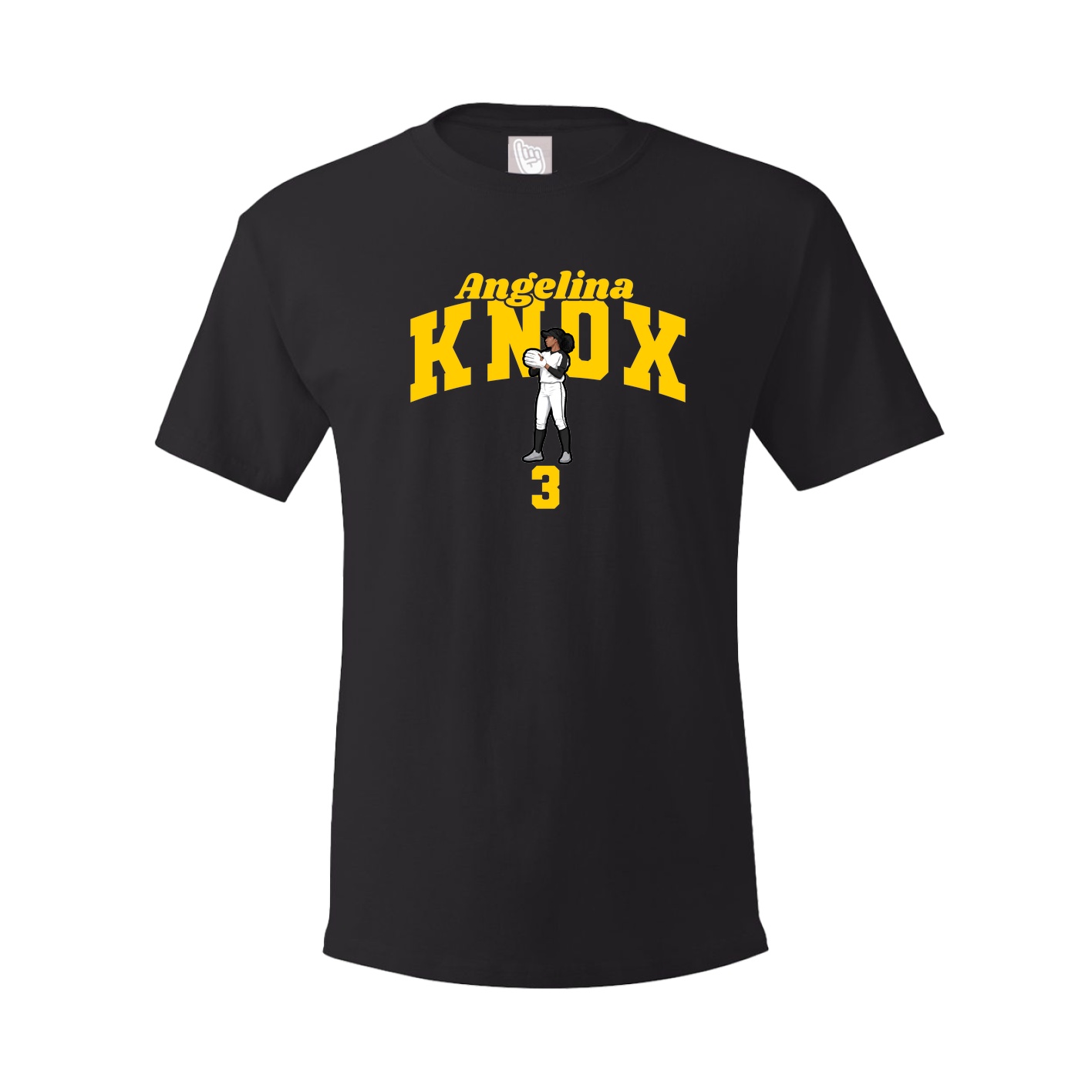 Tee — Signature Arch in Black