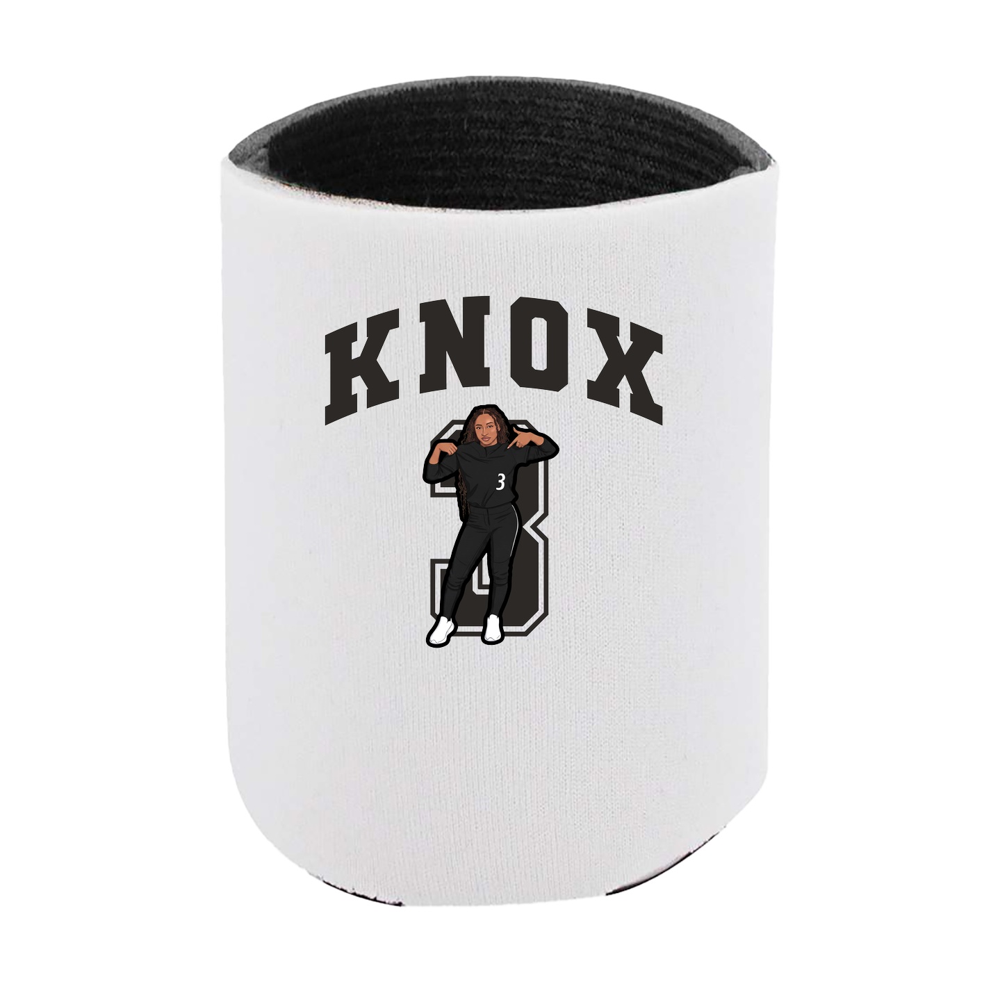 Can Holder — Number in White