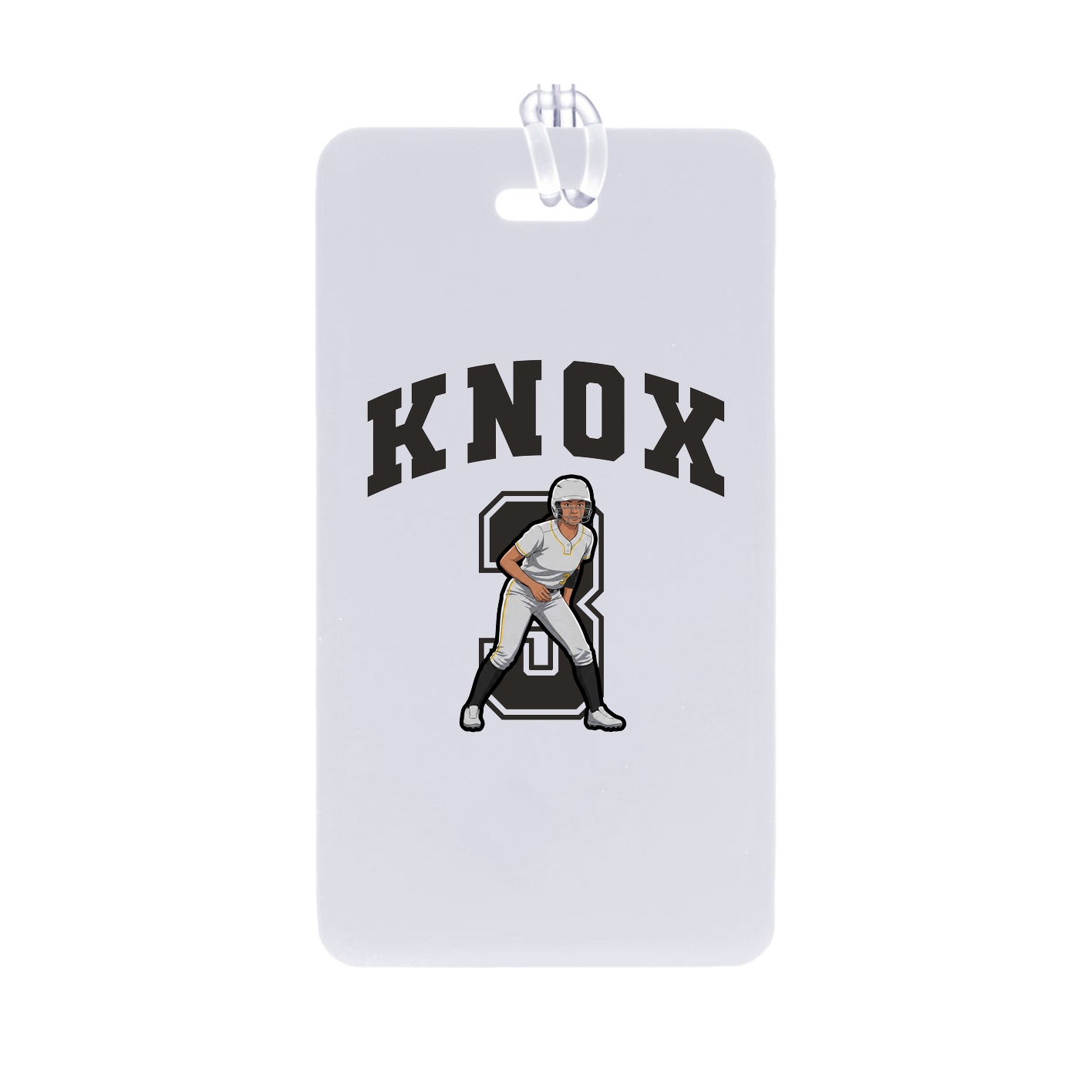 Bag Tag — Number in Classic