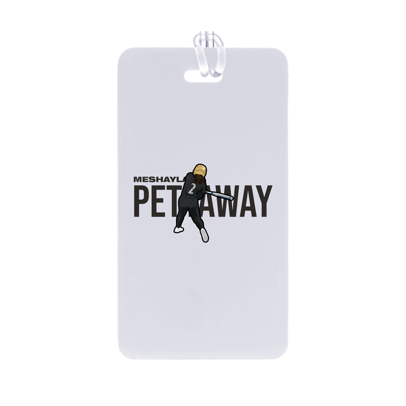 Bag Tag — Player Name in Classic