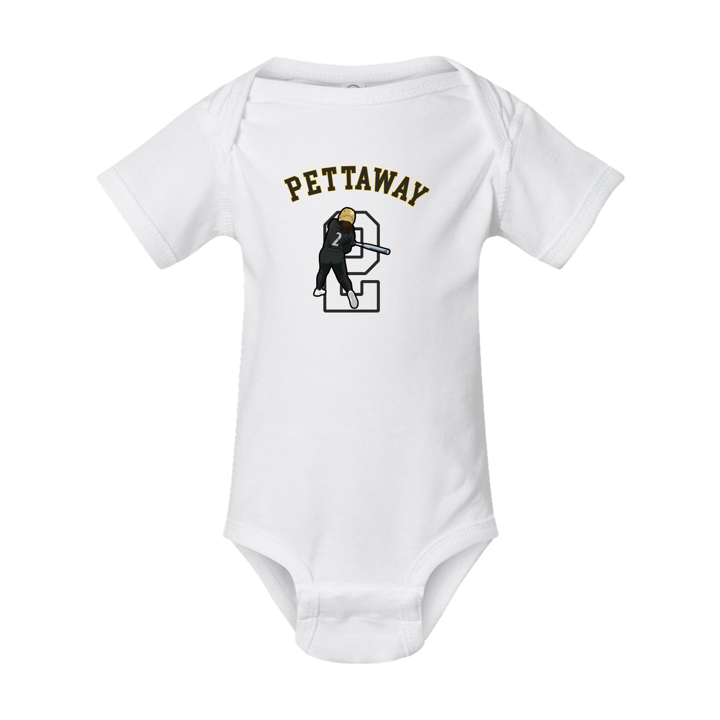 Baby Onesie — Shirsey Arch in White