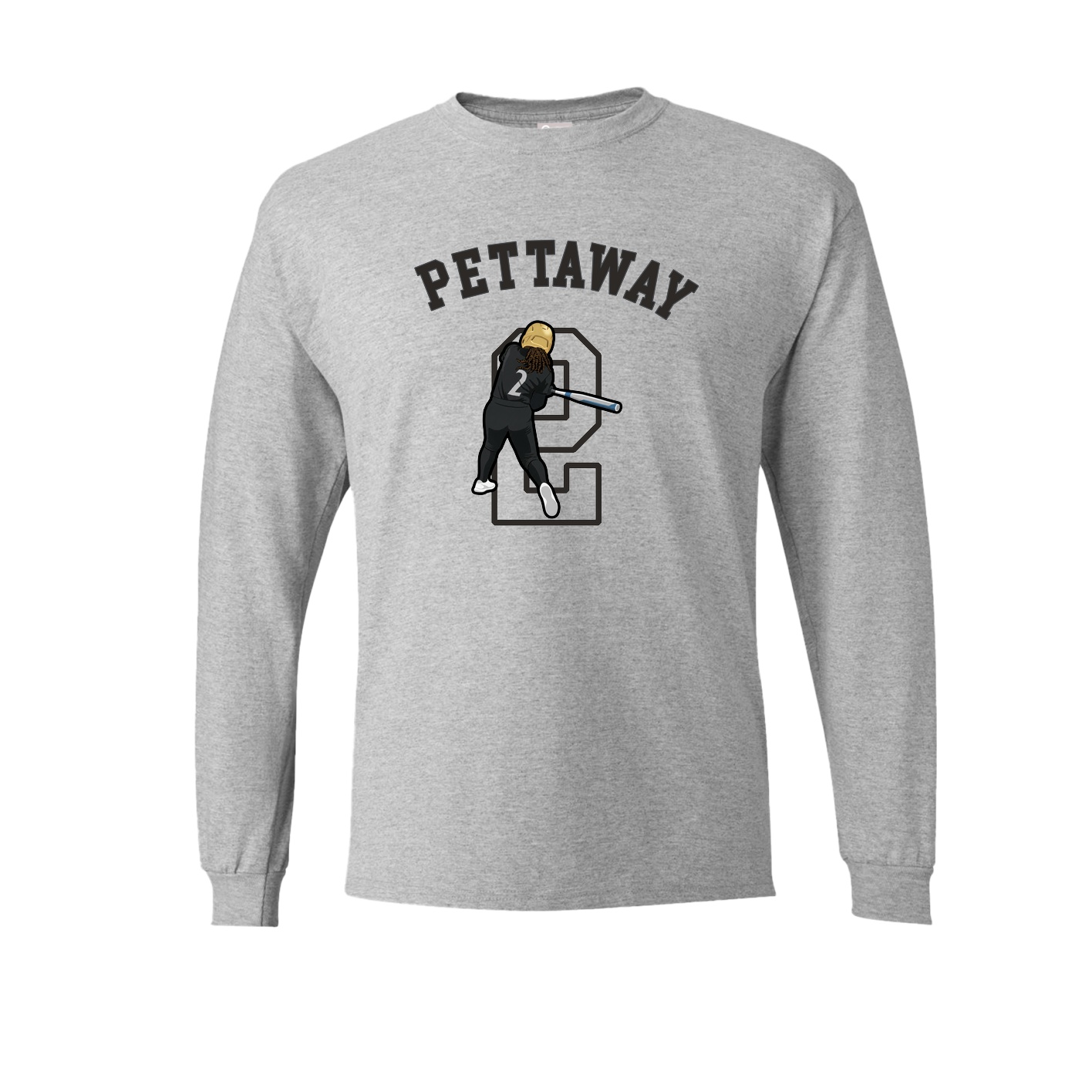 Long Sleeve Tee — Shirsey Arch in Grey